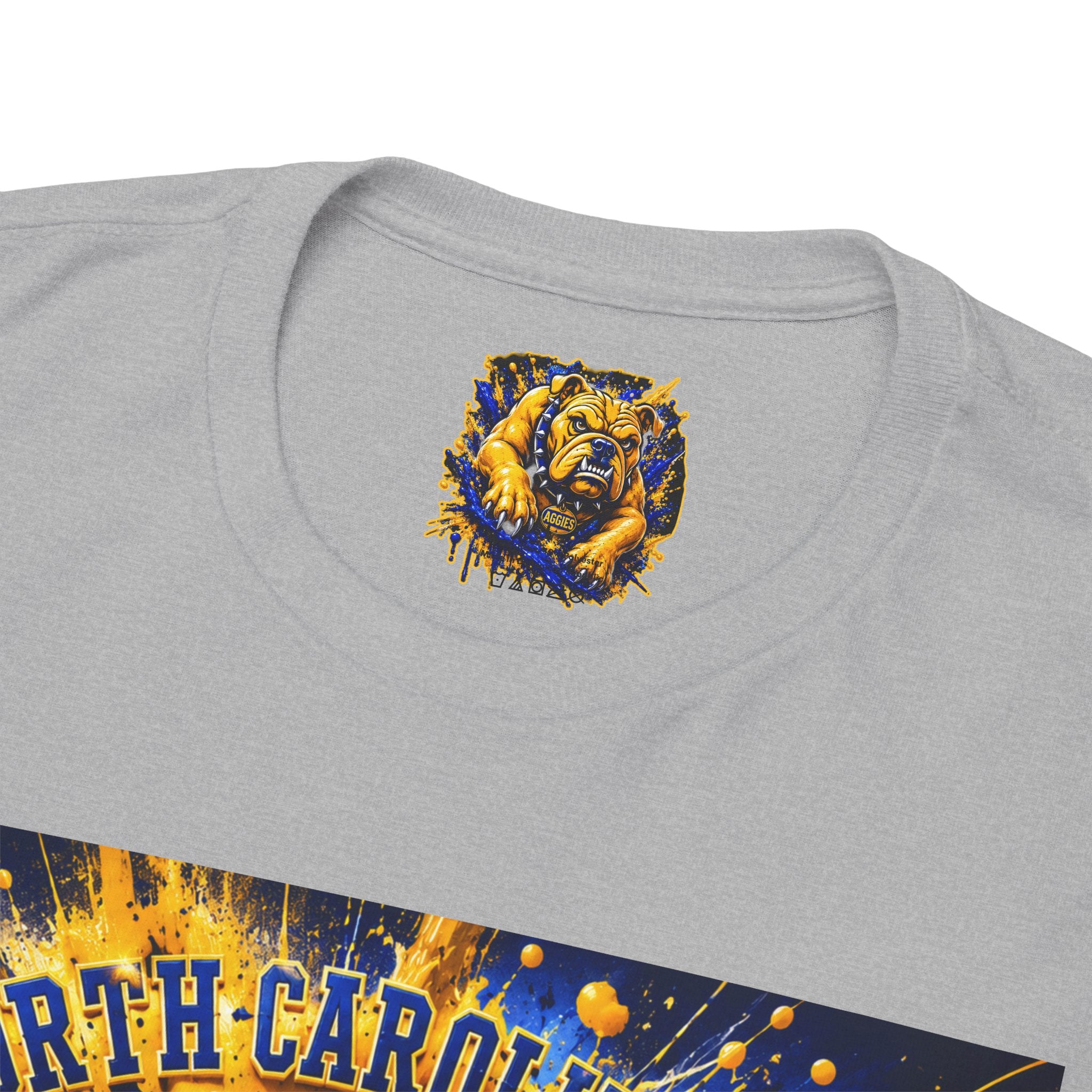 North Carolina A&T Aggies Bulldog T-Shirt — A&T Logo College Tee