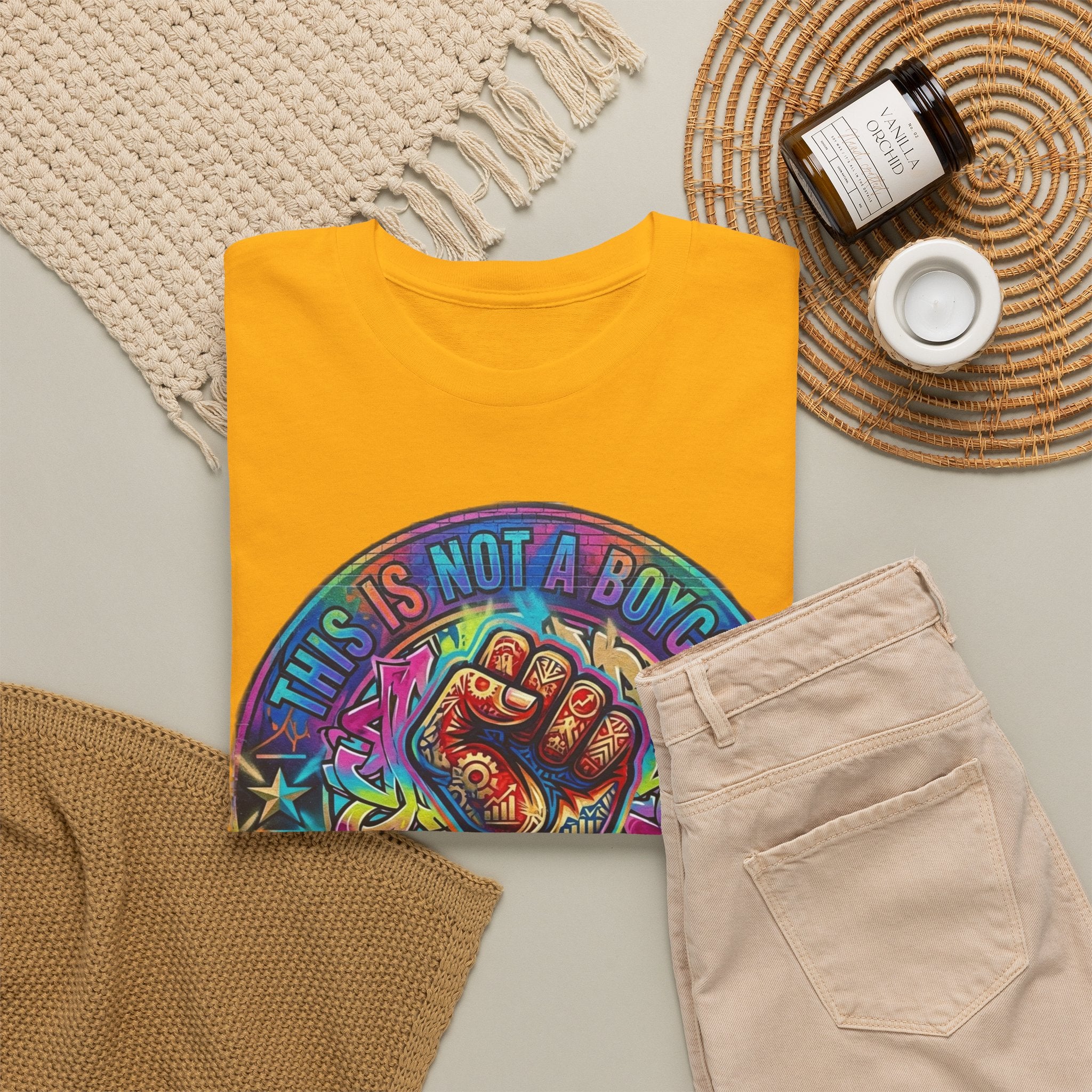 Fist of Strength Graphic Tee — “This Is Not A Boycott, This Is A Wealth Transfer”