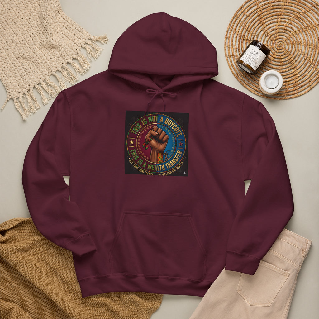 Empowered Unity Hoodie — "We Are a Movement" Fist Graphic Sweatshirt