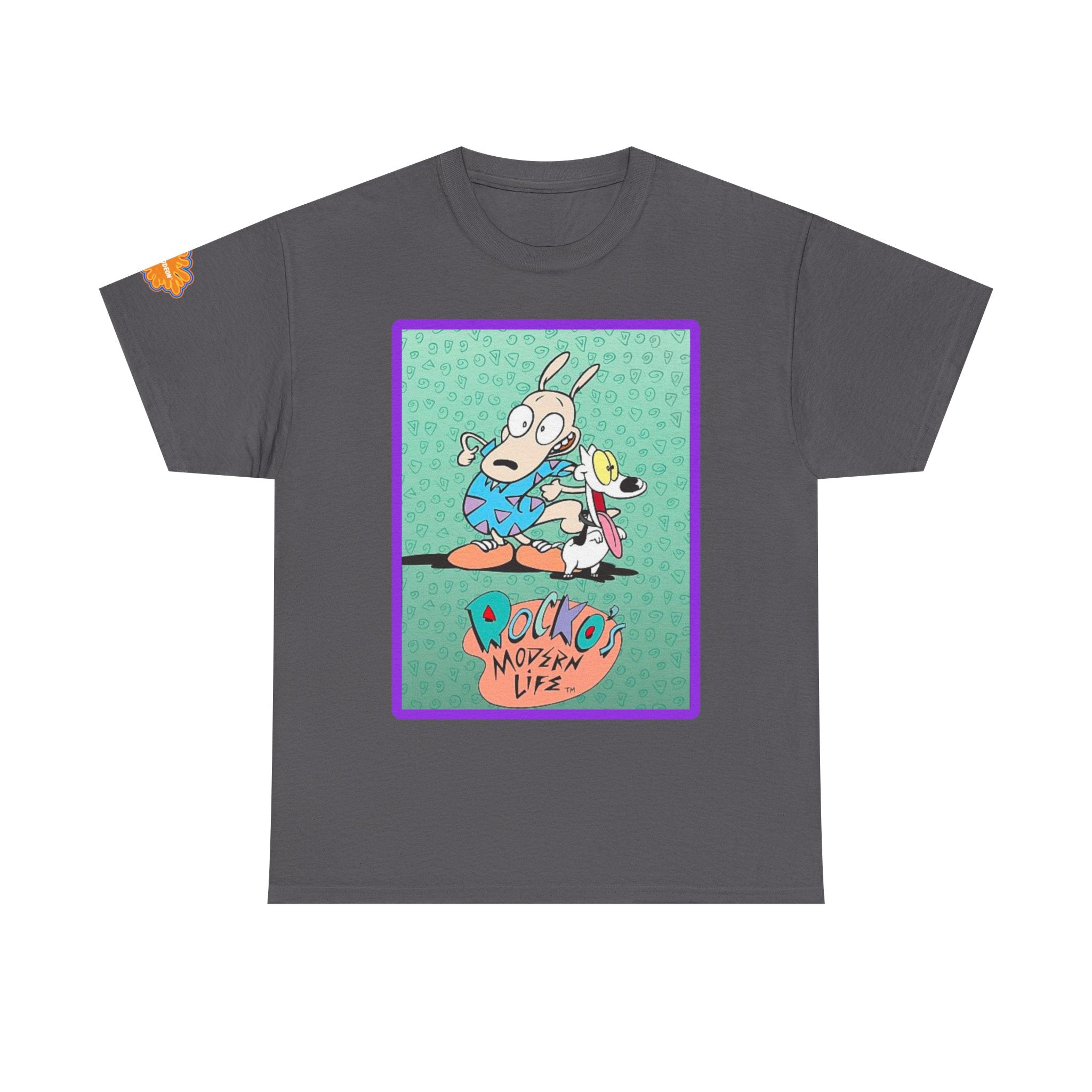 Rocko's Modern Life Cartoon Tee — Retro 90s Nicktoons Graphic T-Shirt