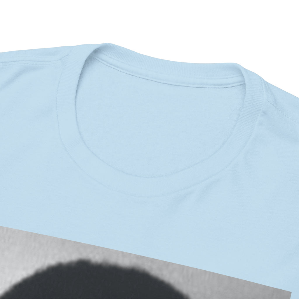Graphic Tee — Retro Portrait Front with Black Power Fist Back