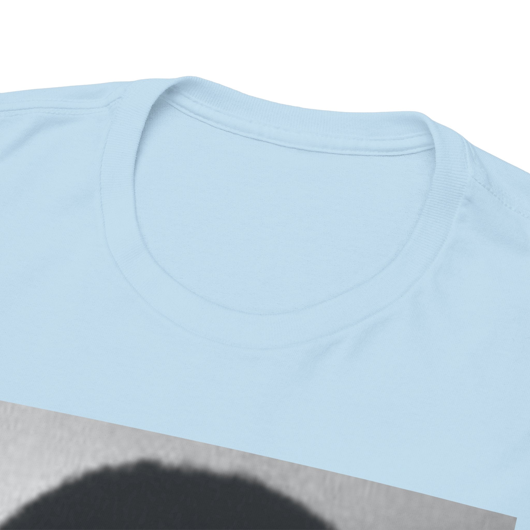 Graphic Tee — Retro Portrait Front with Black Power Fist Back