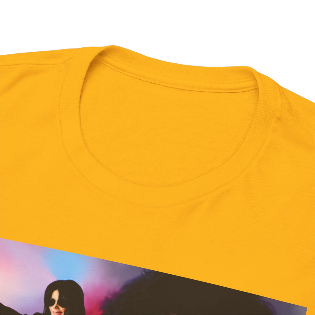 Michael Jackson Tribute Tee — Vintage Pop Collage T-Shirt