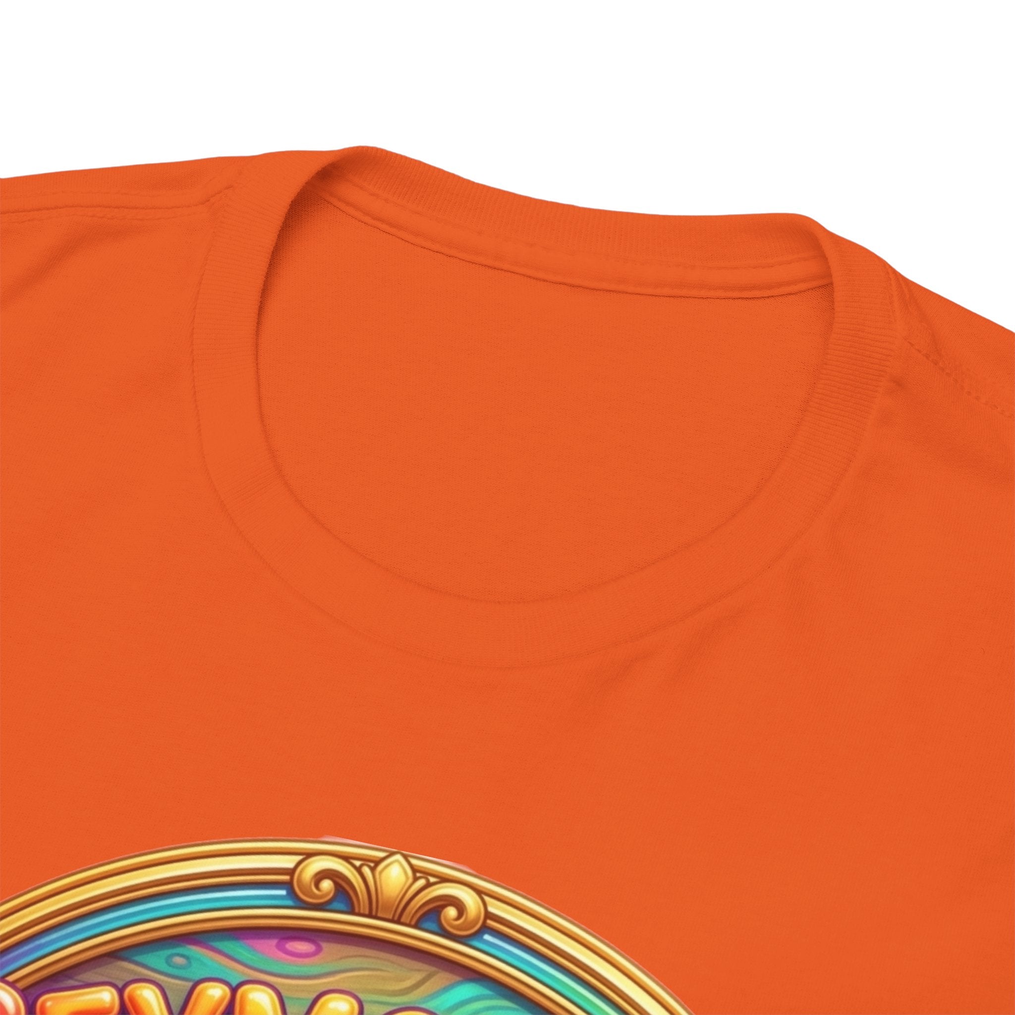 Caribbean BBQ & Seafood Tee — “Seymour’s” Vibrant Island Food Graphic T-Shirt