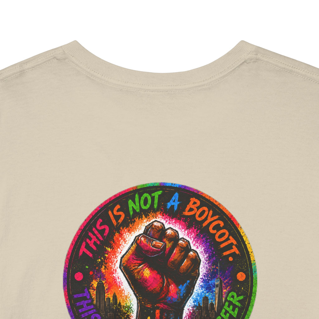 They Want Our Rhythm But Not Our Blues Tee — Black Power Fist Social Justice T-Shirt