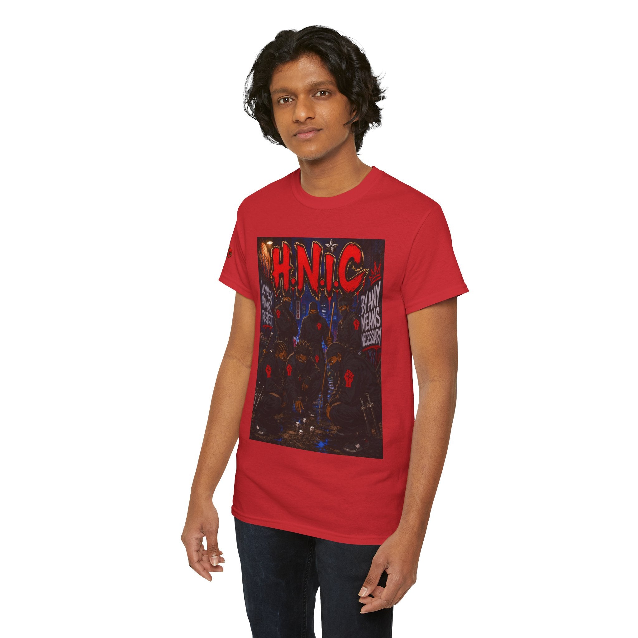 H.N.I.C. Graphic Tee — 'This Is Not A Riot' Raised Fist Streetwear T‑Shirt
