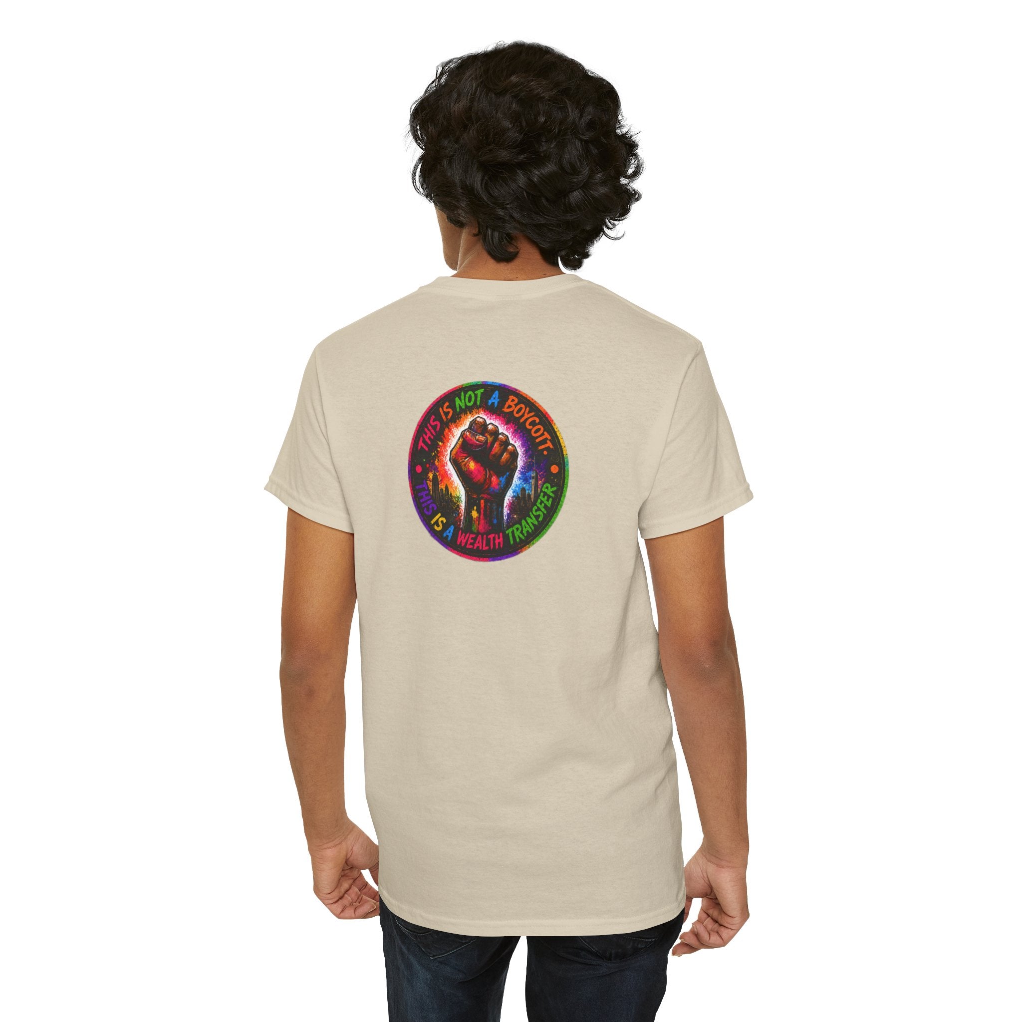 They Want Our Rhythm But Not Our Blues Tee — Black Power Fist Social Justice T-Shirt
