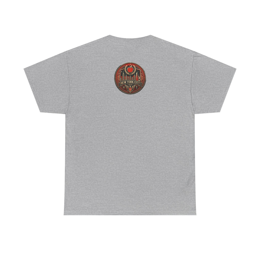 Vintage Crown Portrait Tee — Retro Hip-Hop Photo Graphic T-Shirt