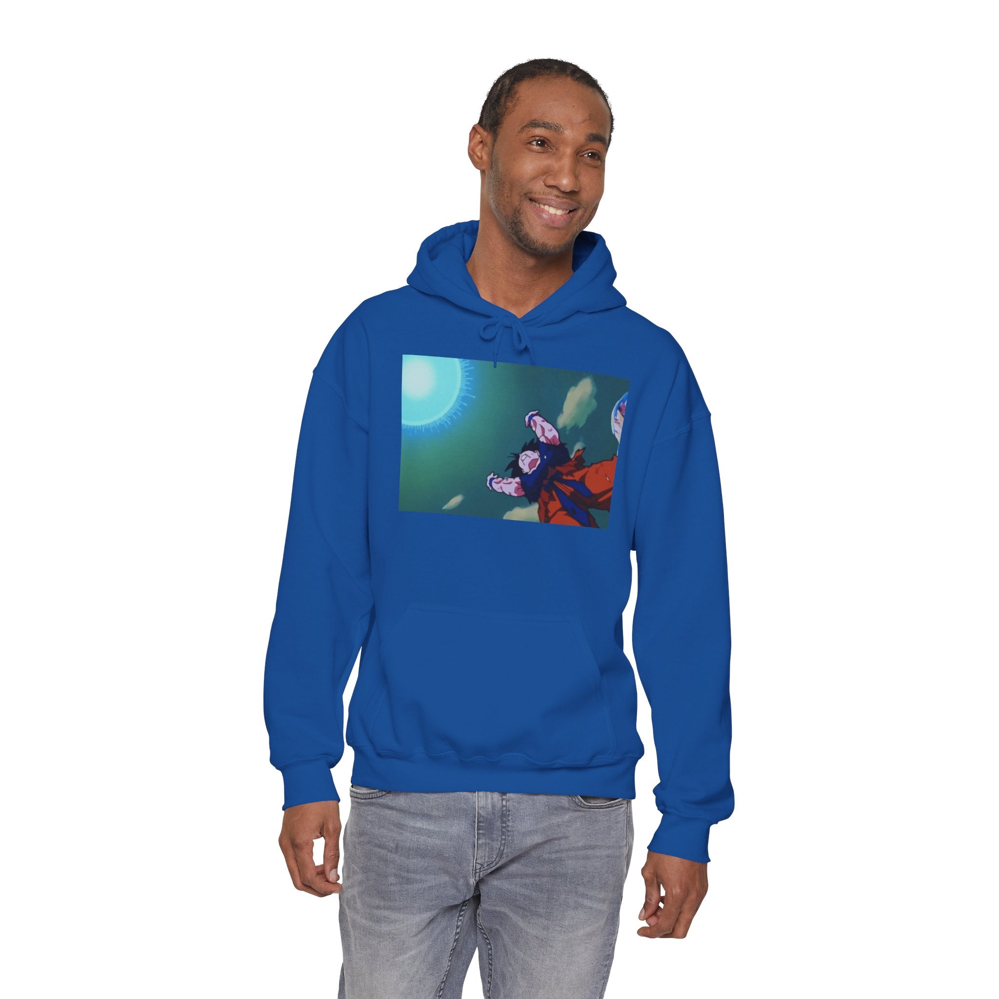 Anime Night Sky Hoodie — Girls Under the Moon Graphic Sweatshirt