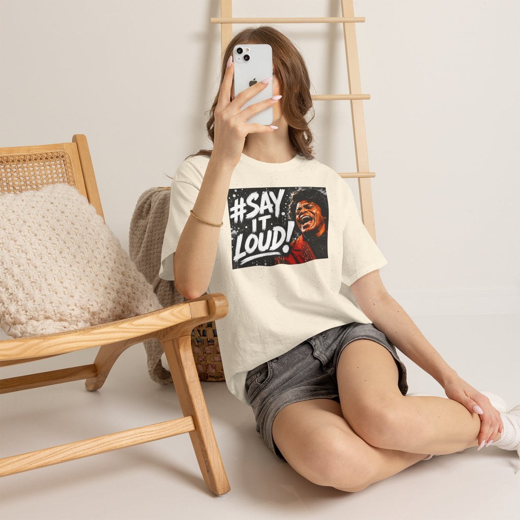 Say It Loud! Protest Fist Graphic Tee