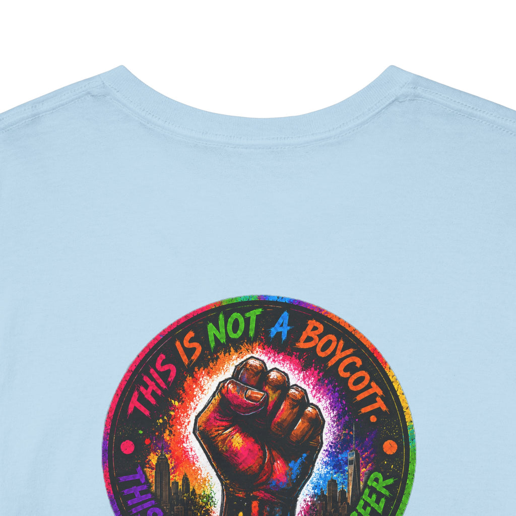 They Want Our Rhythm But Not Our Blues Tee — Black Power Fist Social Justice T-Shirt