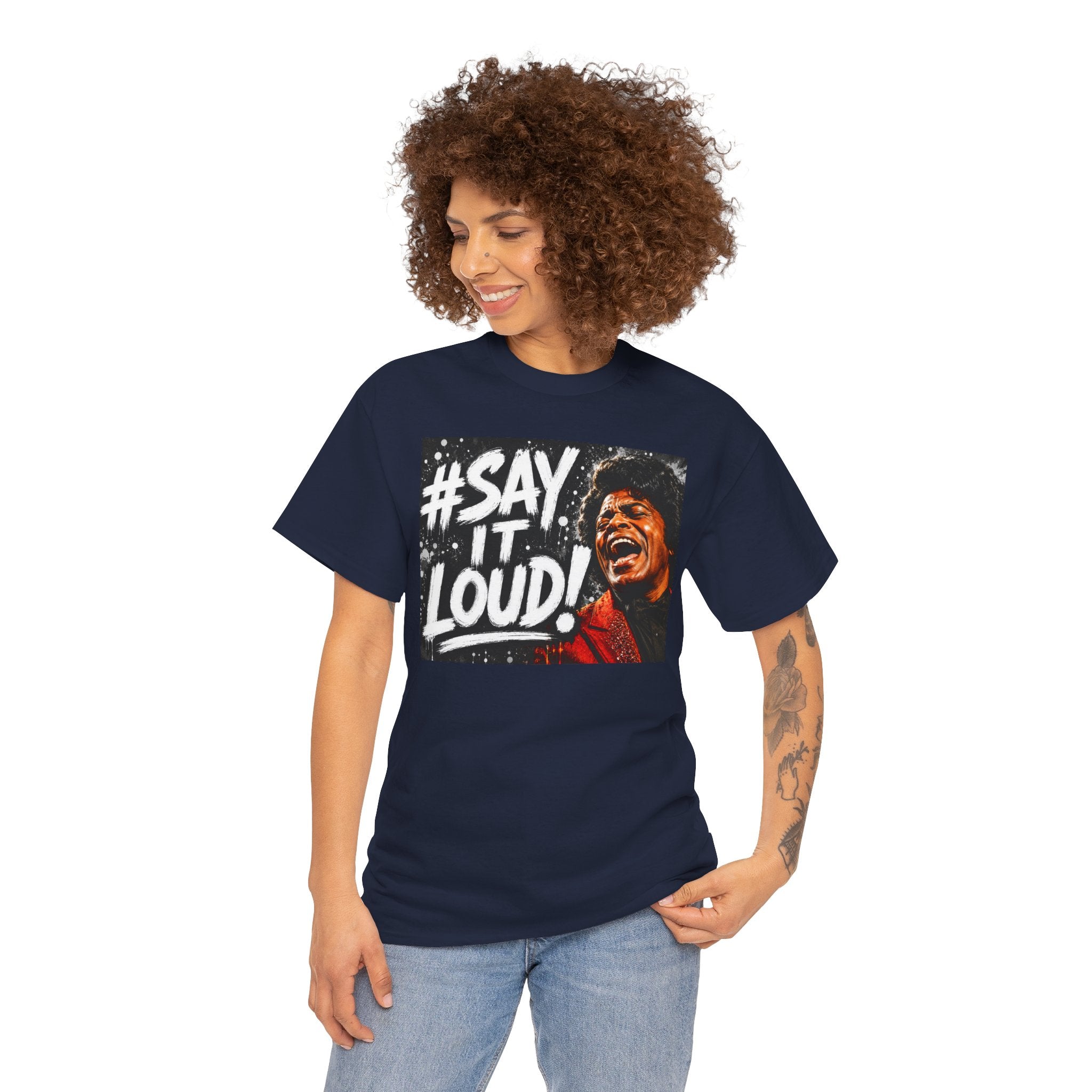 Say It Loud! Protest Fist Graphic Tee