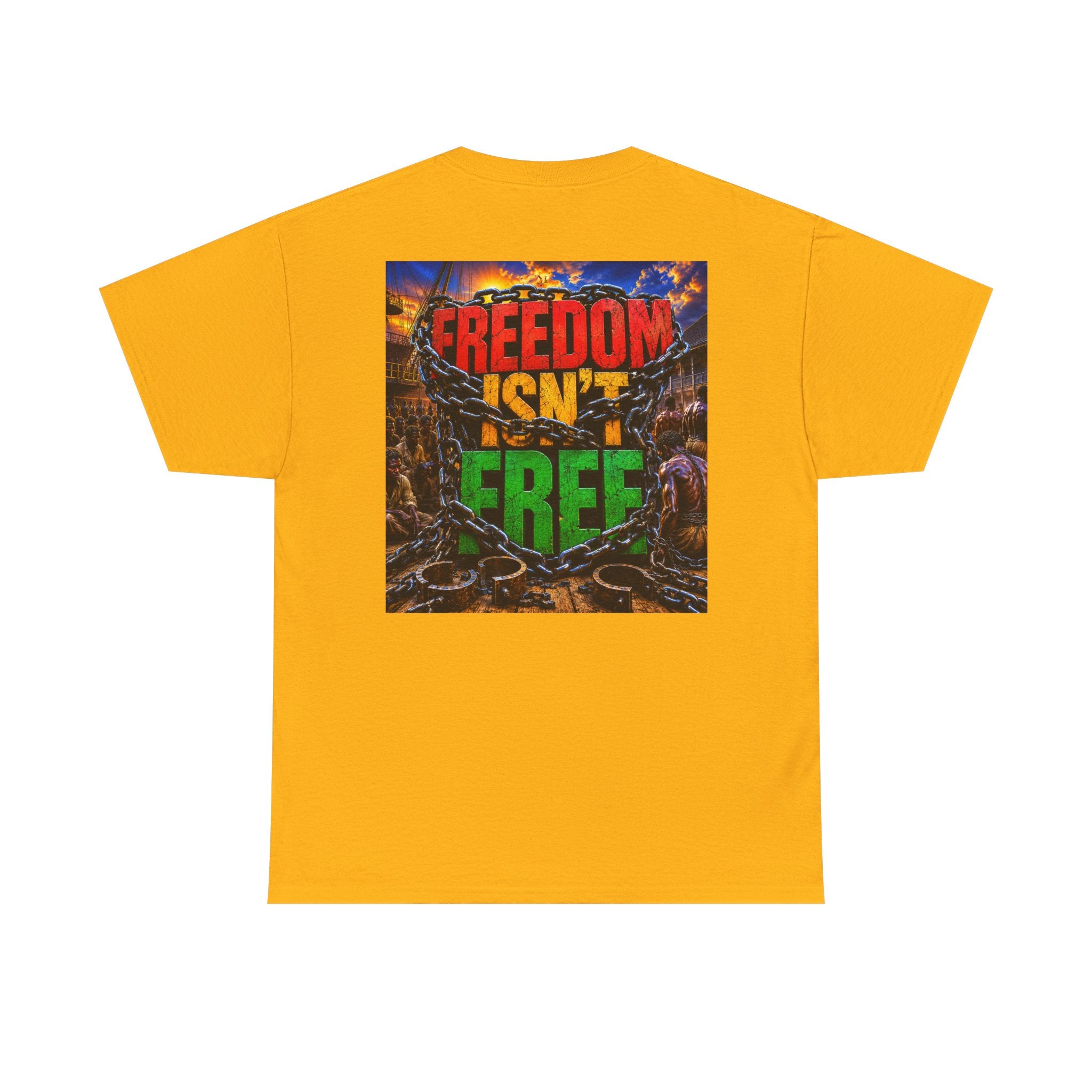Graphic Tee — "F*ck the 4th" / "Freedom Isn’t Free" Patriotic Protest T-Shirt