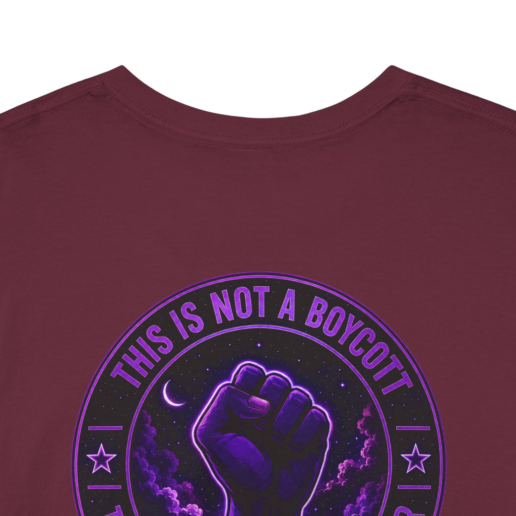 Graphic Tee — "Silence Is Not A Rebellion" Black Power Fist Tee