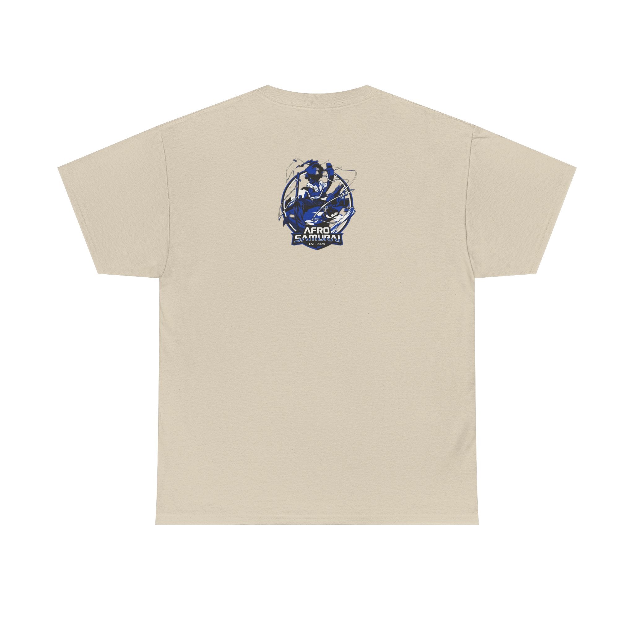 Afro Samurai Graphic Tee — Anime Streetwear T‑Shirt