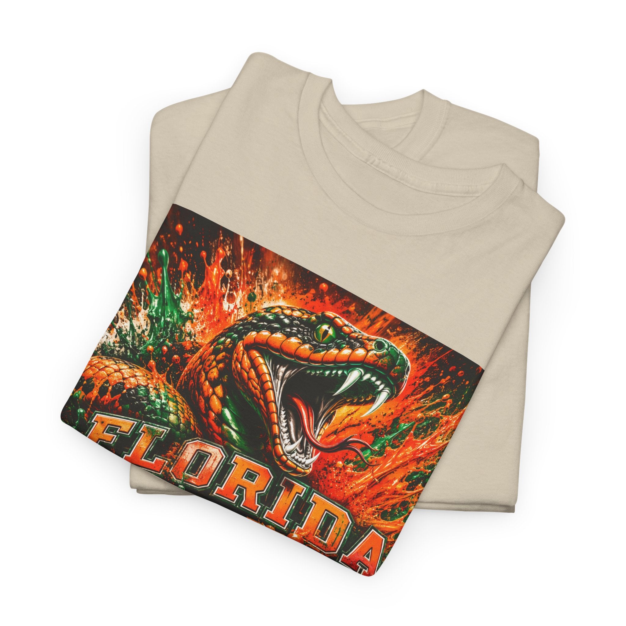 Florida A&M University Rattler Tee — Vintage Snake Mascot College T-Shirt