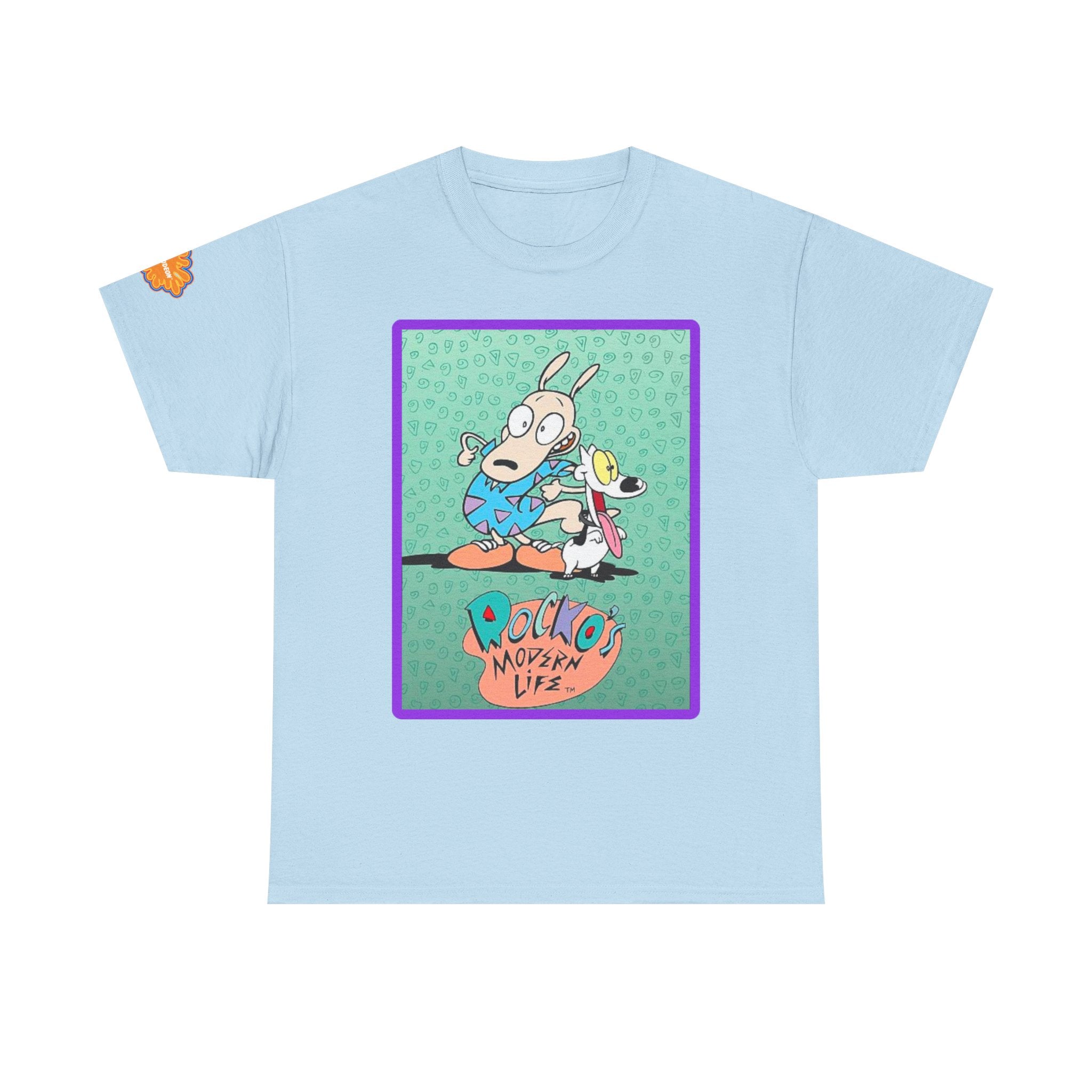 Rocko's Modern Life Cartoon Tee — Retro 90s Nicktoons Graphic T-Shirt