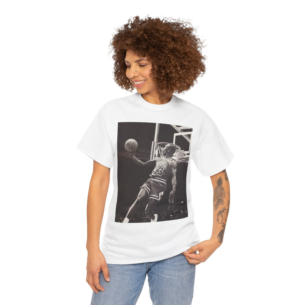 Basketball Photo Tee — Vintage Dunk Graphic T-Shirt