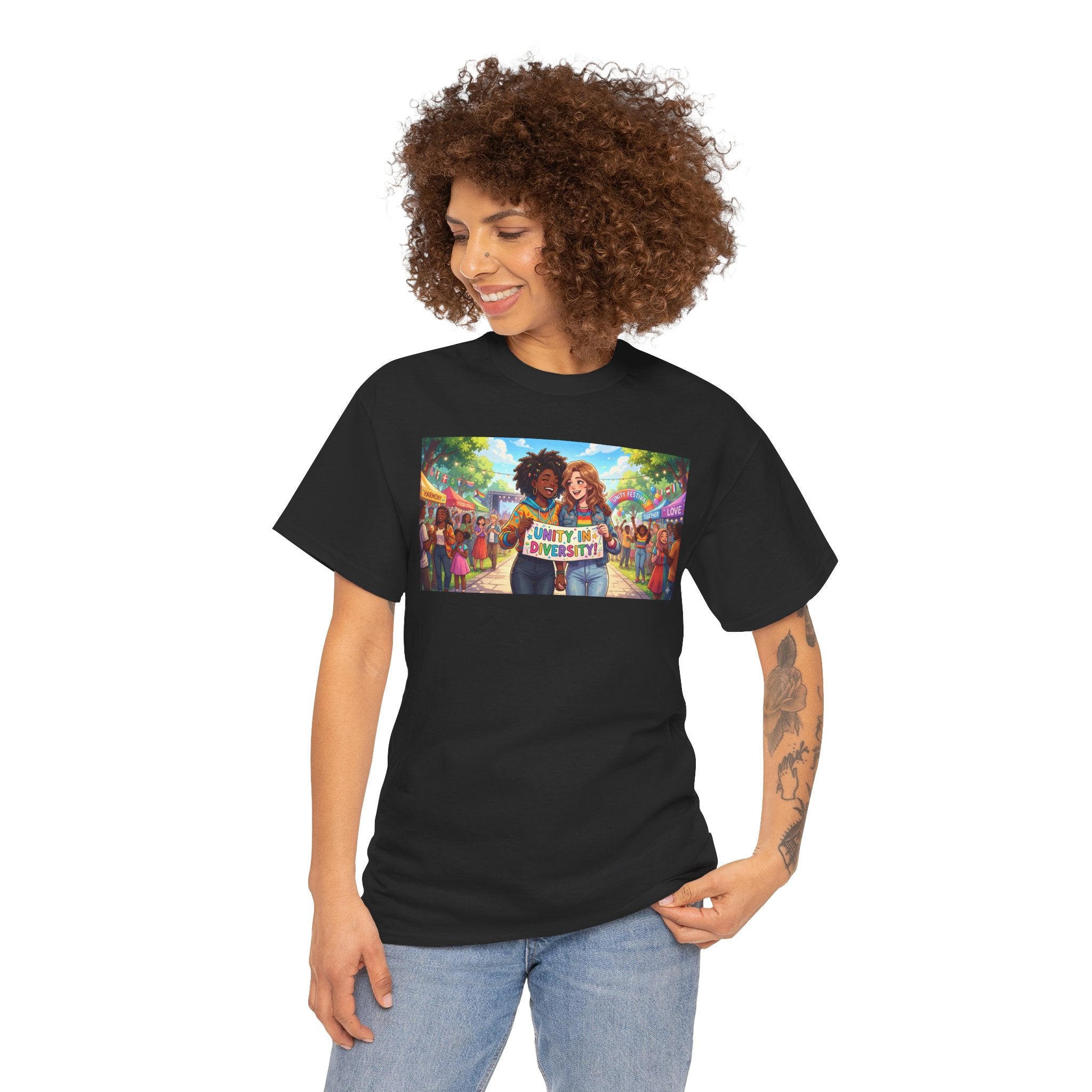 T-Shirt — 'Love Wins' Black Pride Market Graphic Tee