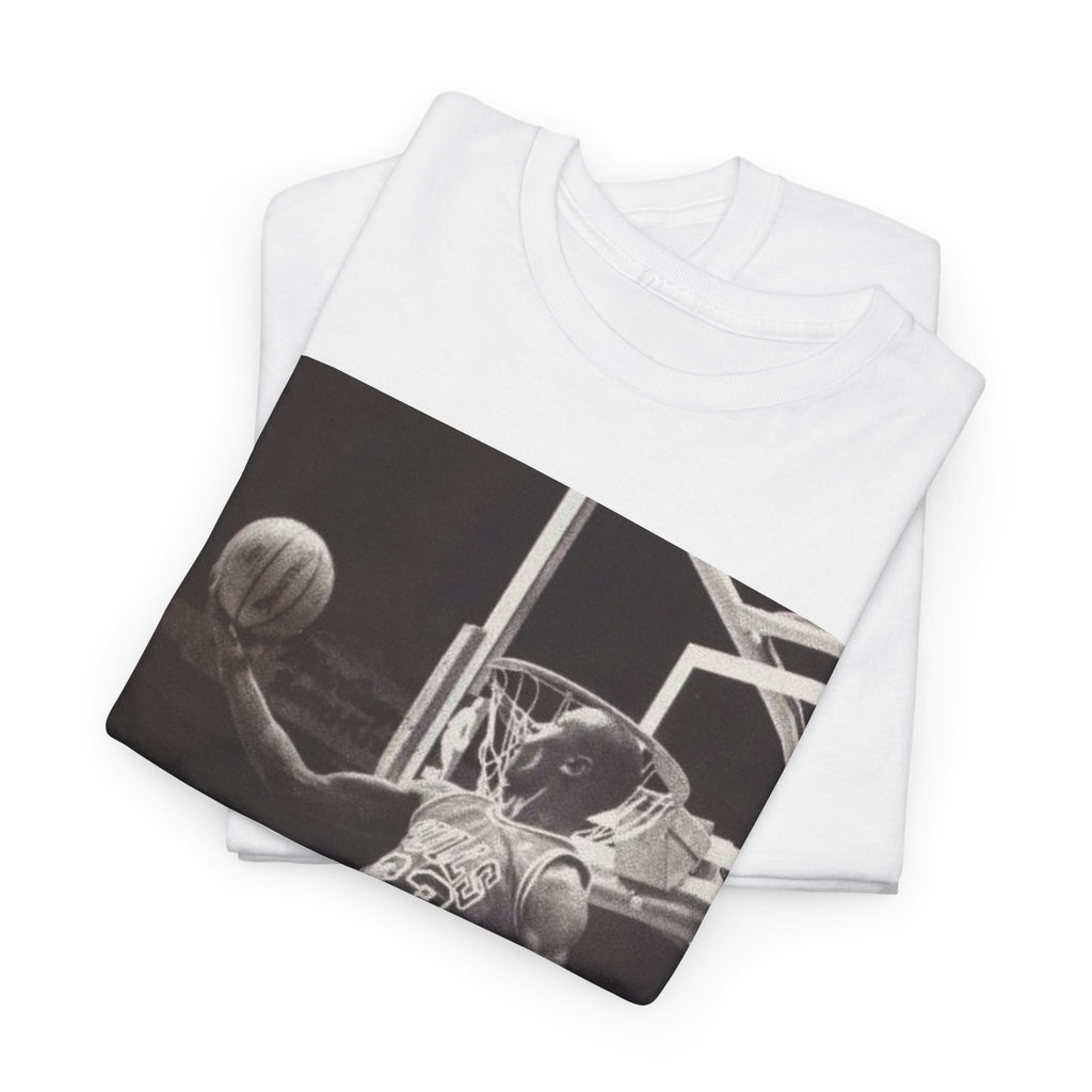 Basketball Photo Tee — Vintage Dunk Graphic T-Shirt