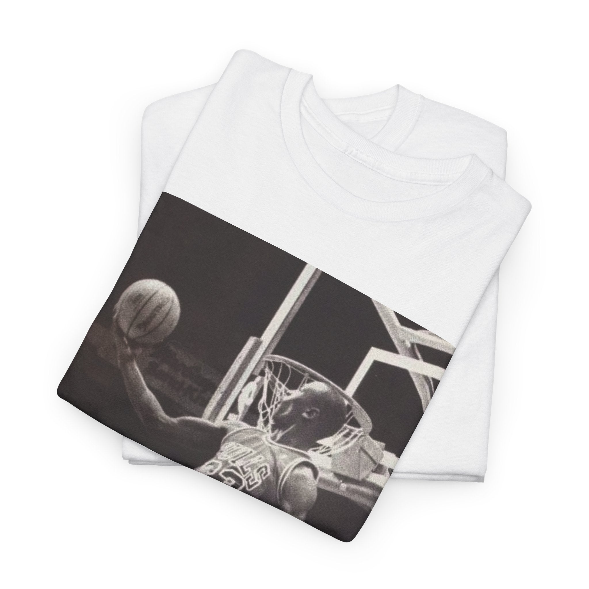 Basketball Photo Tee — Vintage Dunk Graphic T-Shirt