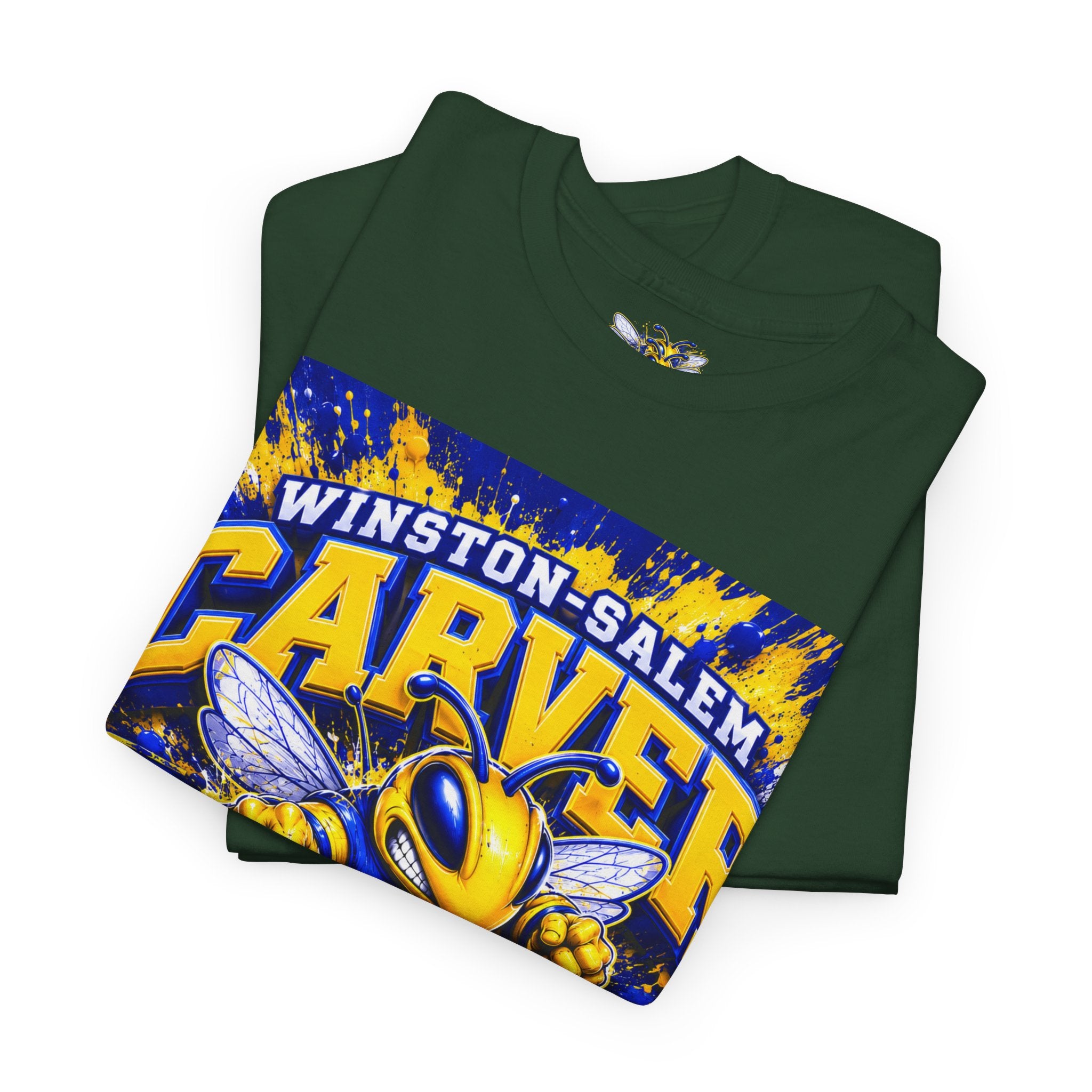Carver Yellow Jackets T-Shirt — Winston-Salem High School Mascot Tee
