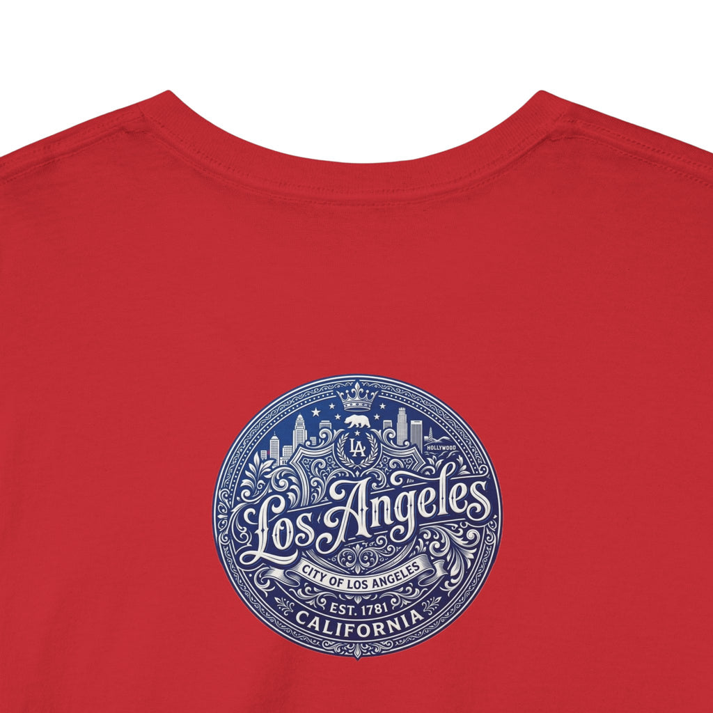 Iconic Rap Legend Photo Tee — Los Angeles Cap Graphic