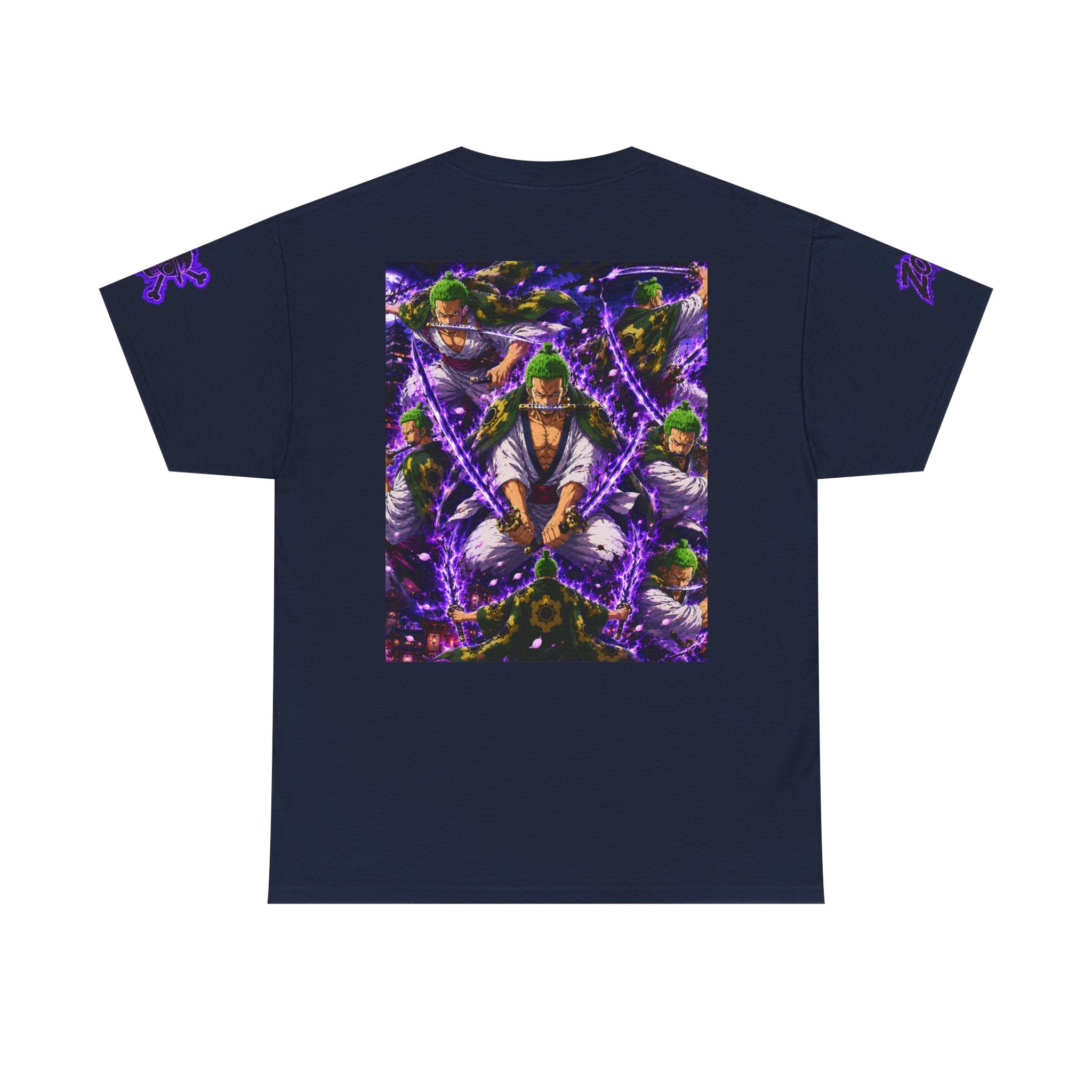 Zoro Neon Samurai T‑Shirt