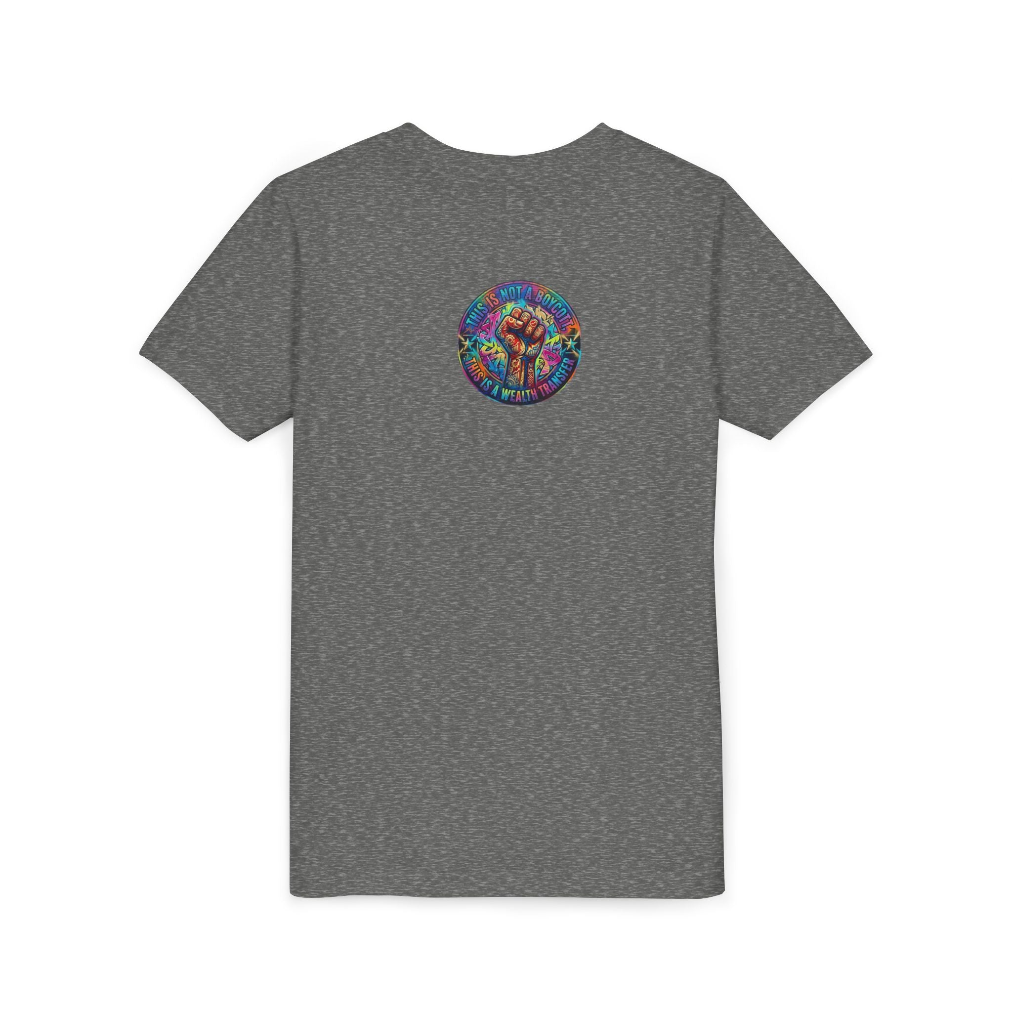 Youth Trophy Lightning Tee — Winning Kids' Short Sleeve Shirt with Stars & Confetti