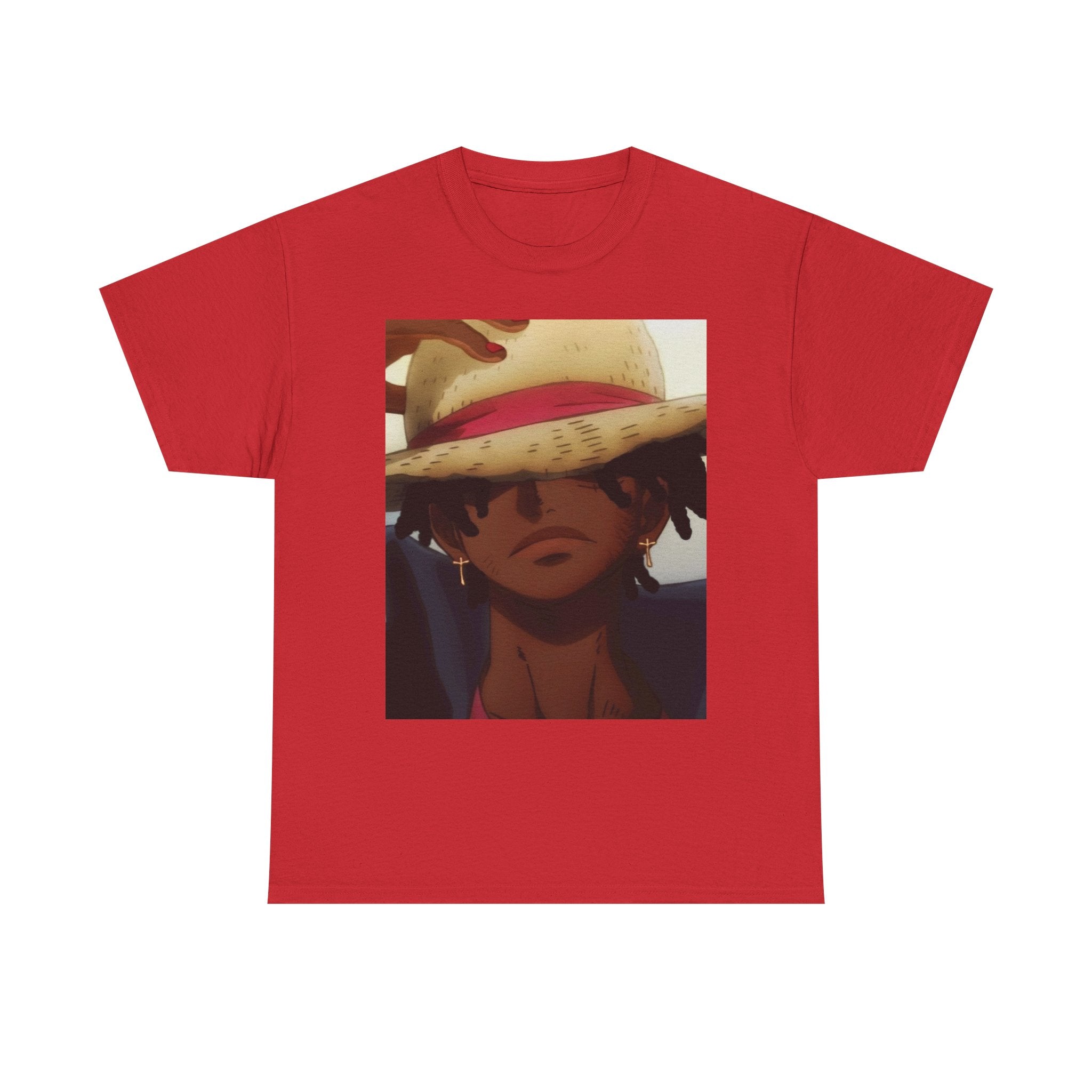 One Piece Luffy Straw Hat T‑Shirt — Anime Pirate Crew Graphic Tee