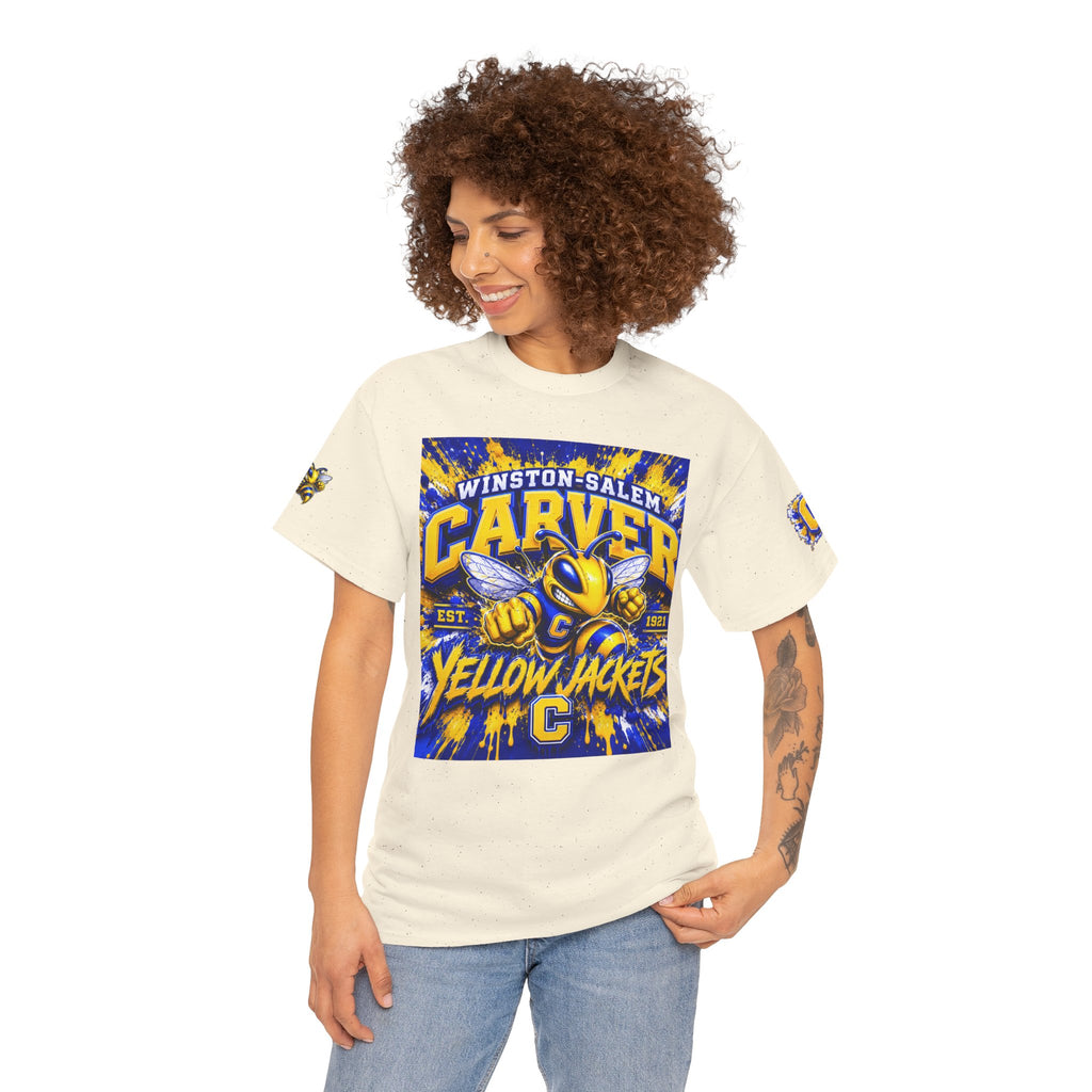 Carver Yellow Jackets T-Shirt — Winston-Salem High School Mascot Tee