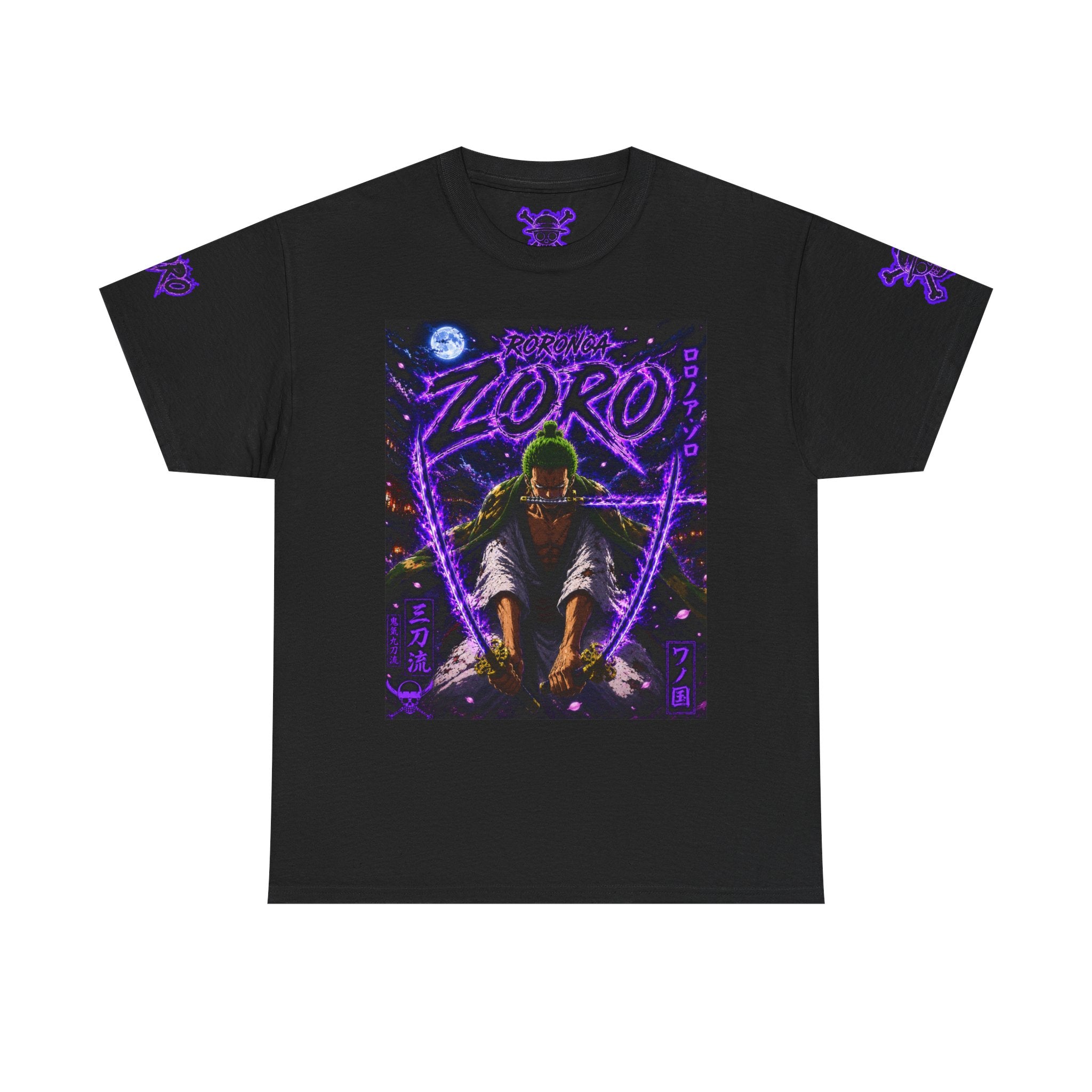 Zoro Neon Samurai T‑Shirt