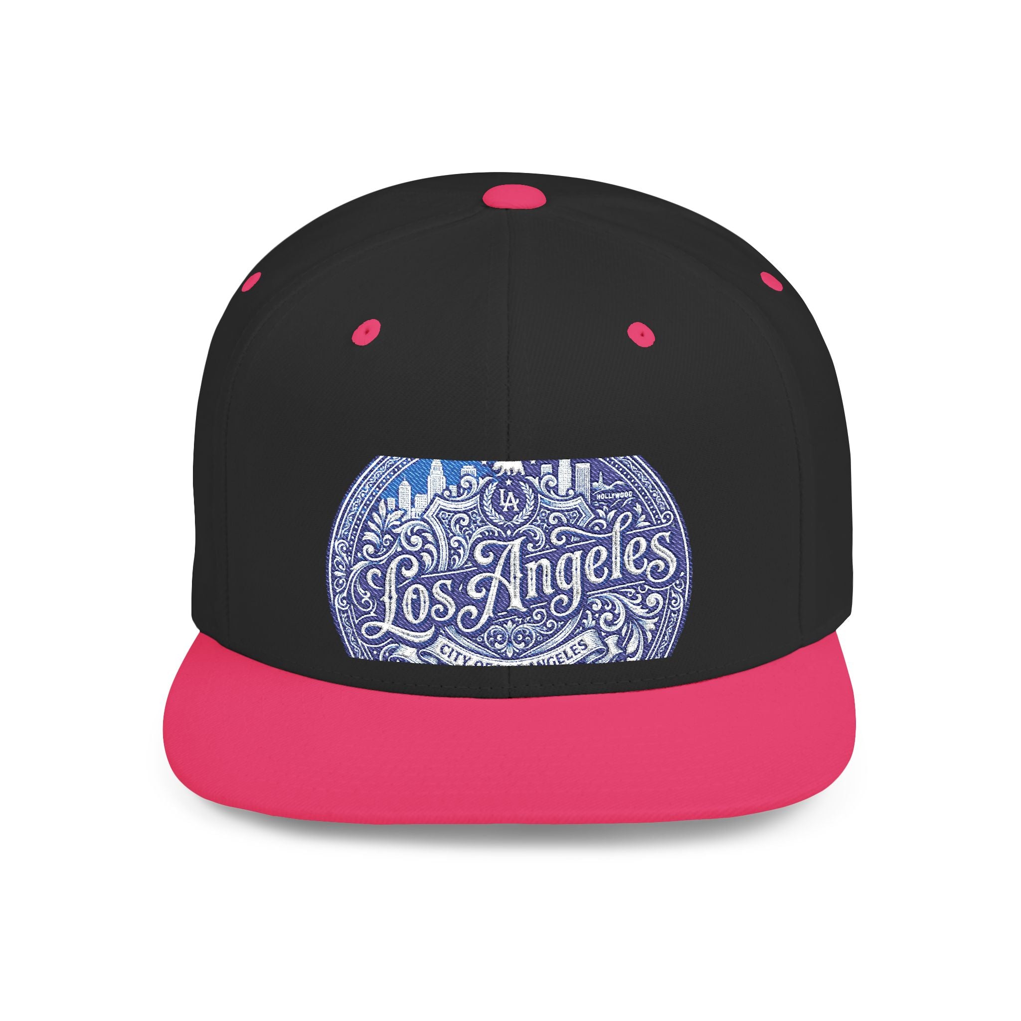 Los Angeles Paisley Flat Bill Snapback Hat