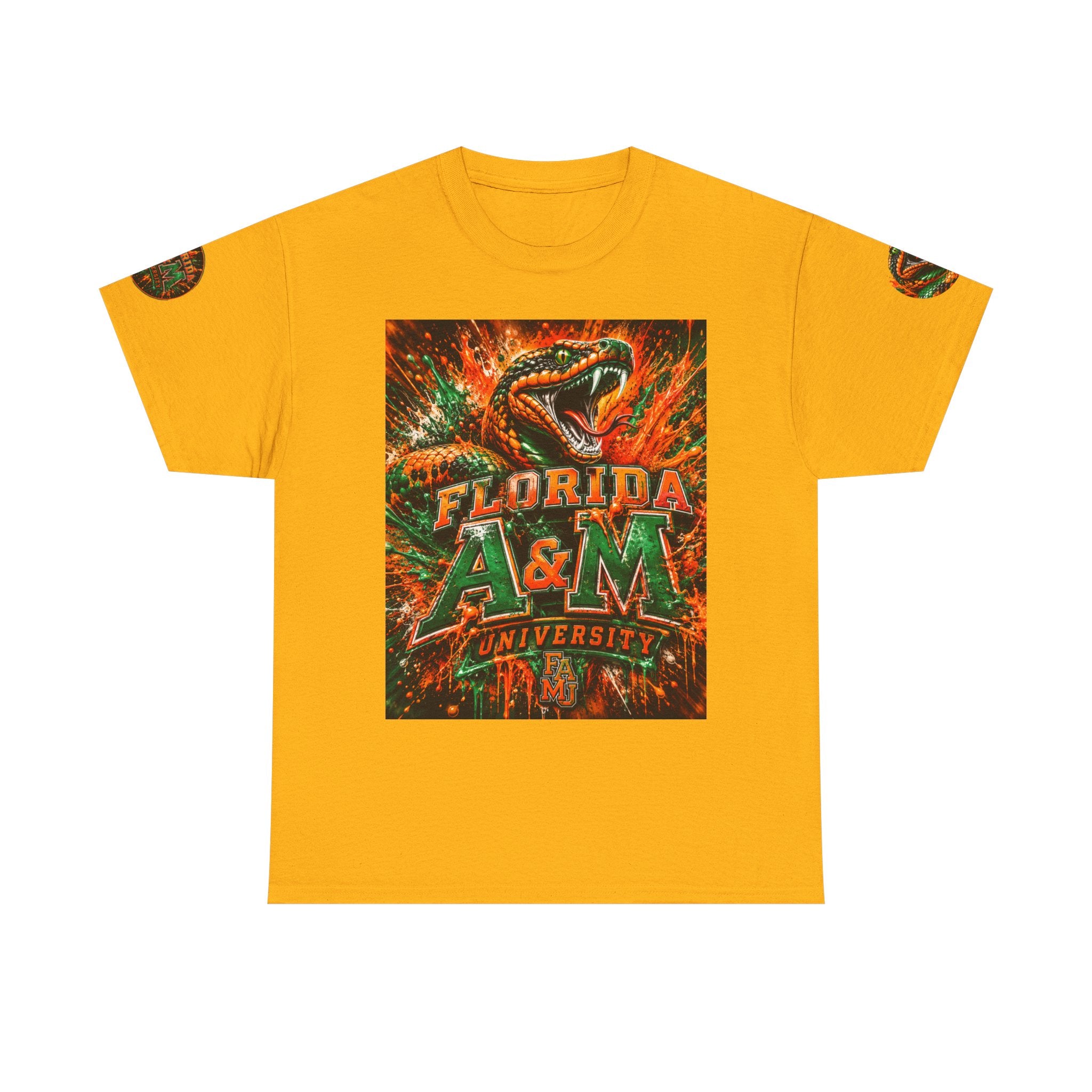 Florida A&M University Rattler Tee — Vintage Snake Mascot College T-Shirt