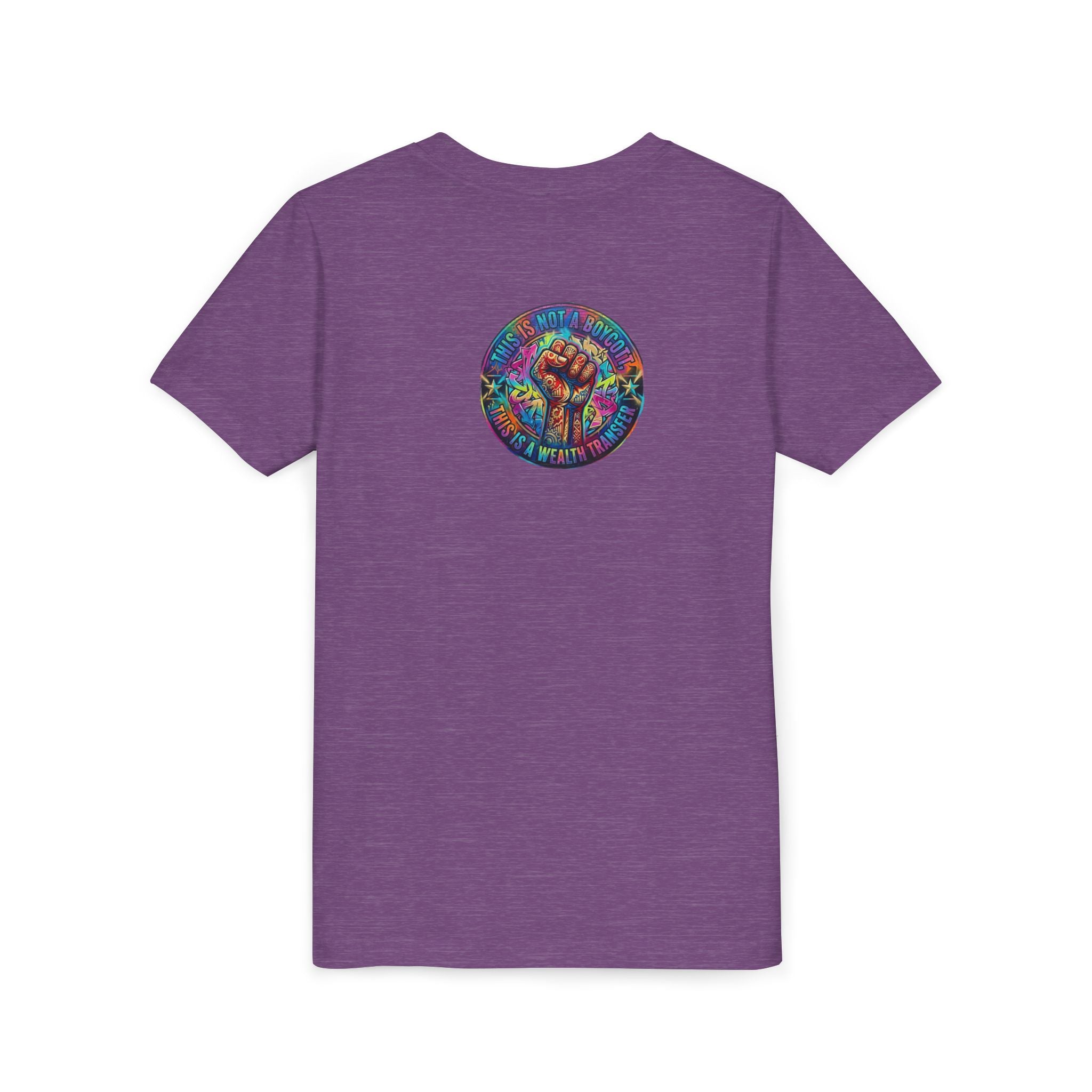 Retro Pixel Explosion Youth Tee — Smiling Avatar, Hearts, Gems & Controllers