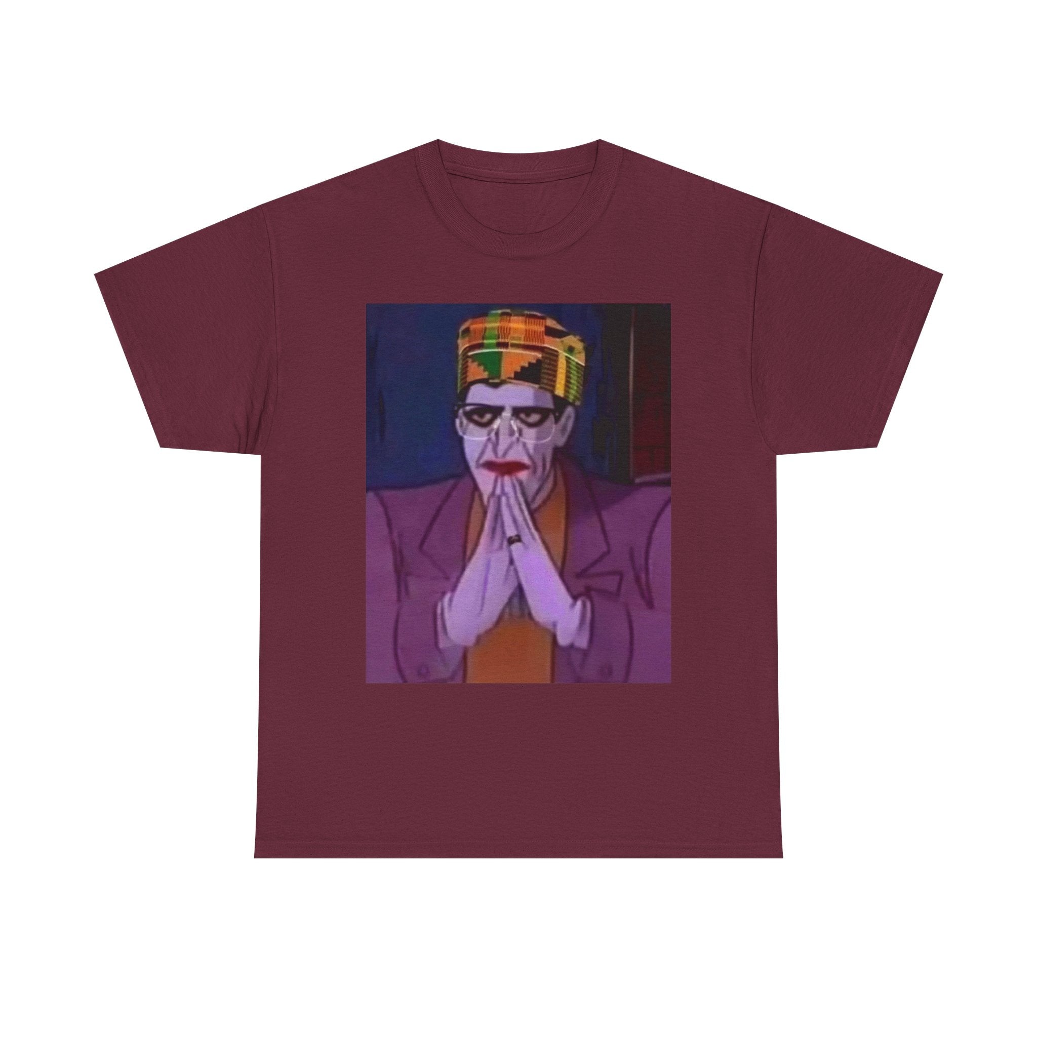 Graphic Tee — Vintage Afrocentric Joker Portrait & Psychedelic Raised Fist Art