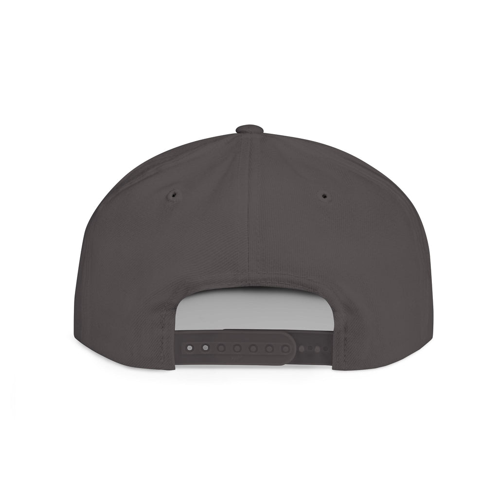 Copy of Reggae Vibes Flat Bill Snapback Hat — Colorful Rasta Music Patch