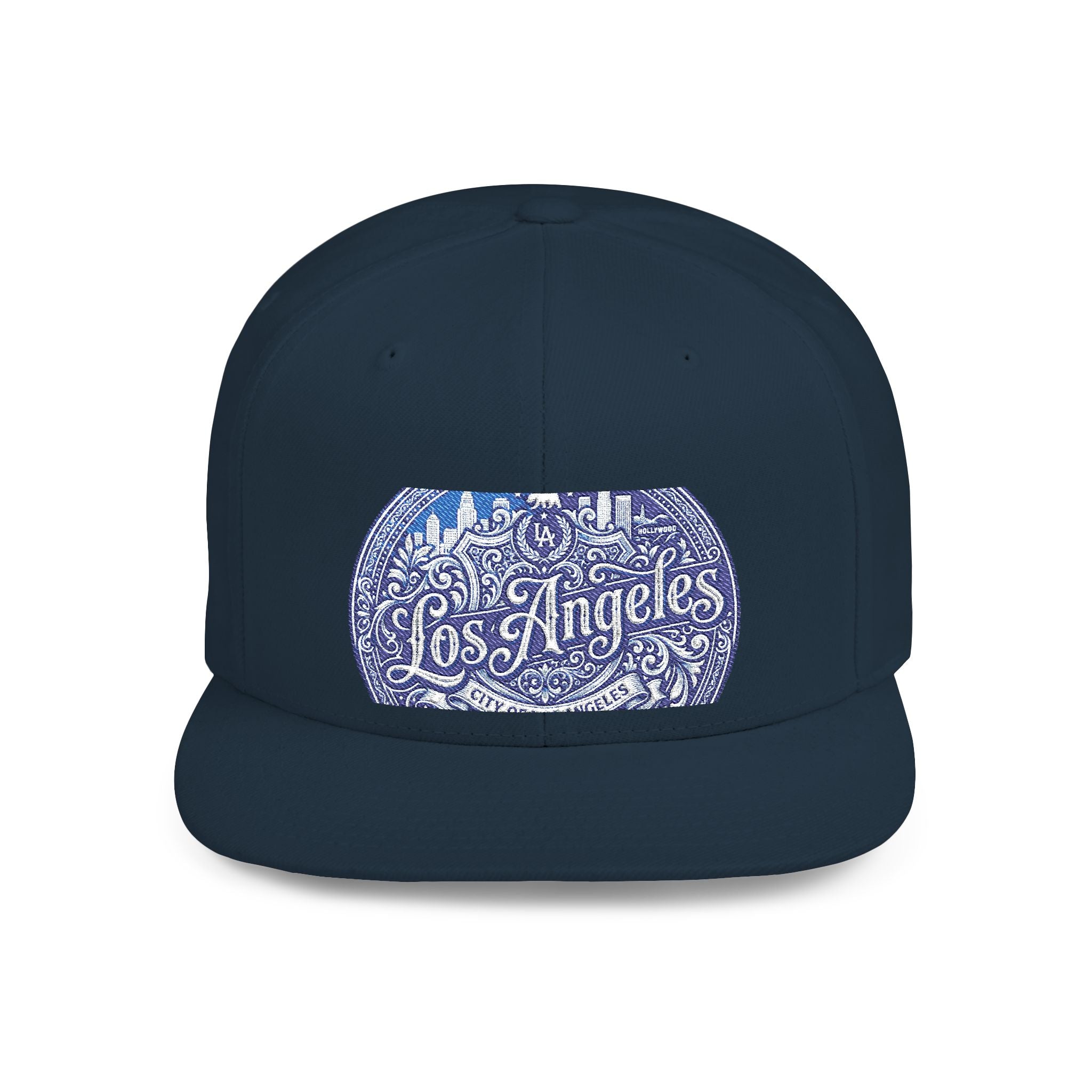 Los Angeles Paisley Flat Bill Snapback Hat