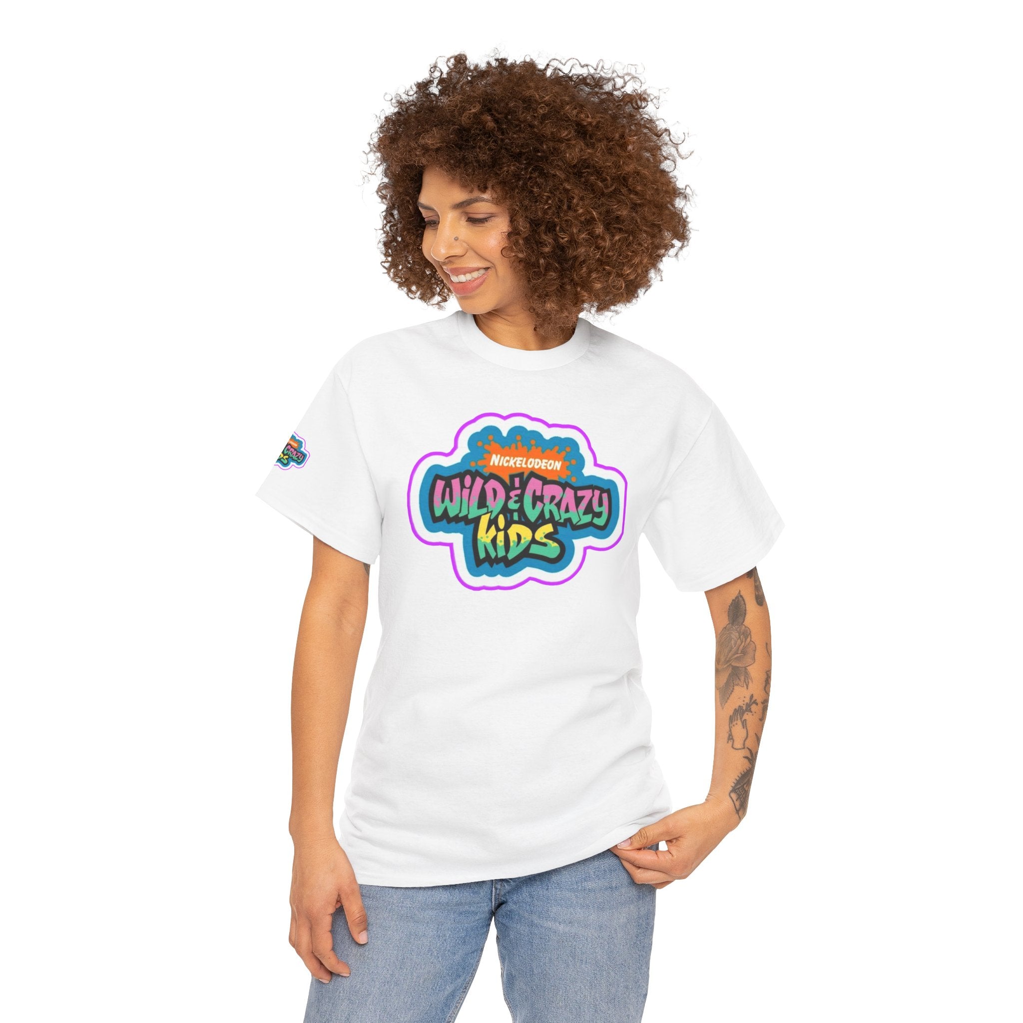 Wild & Crazy Kids Tee — Nickelodeon Slime Logo T-Shirt