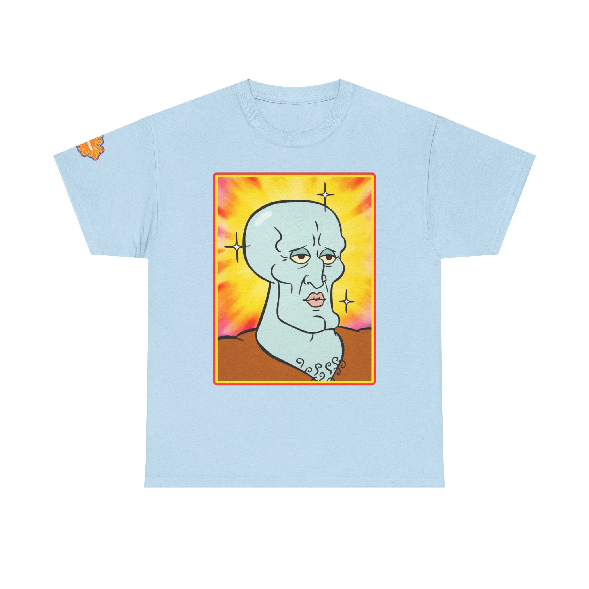 Handsome Squidward Portrait T‑Shirt — Retro Nickelodeon Graphic Tee