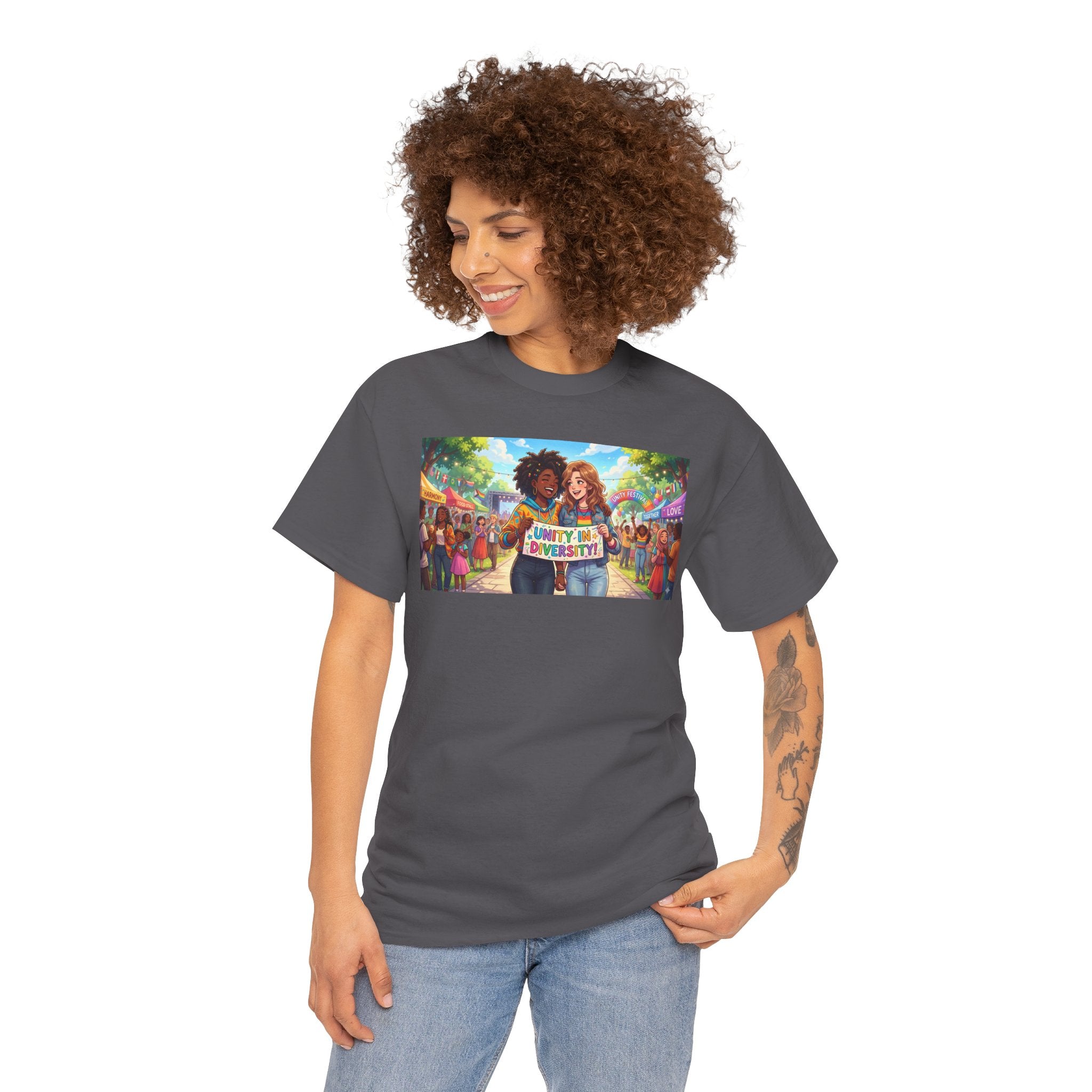 T-Shirt — 'Love Wins' Black Pride Market Graphic Tee