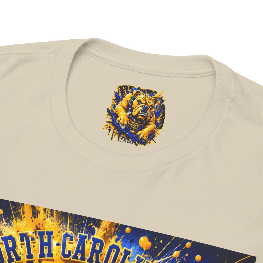North Carolina A&T Aggies Bulldog T-Shirt — A&T Logo College Tee