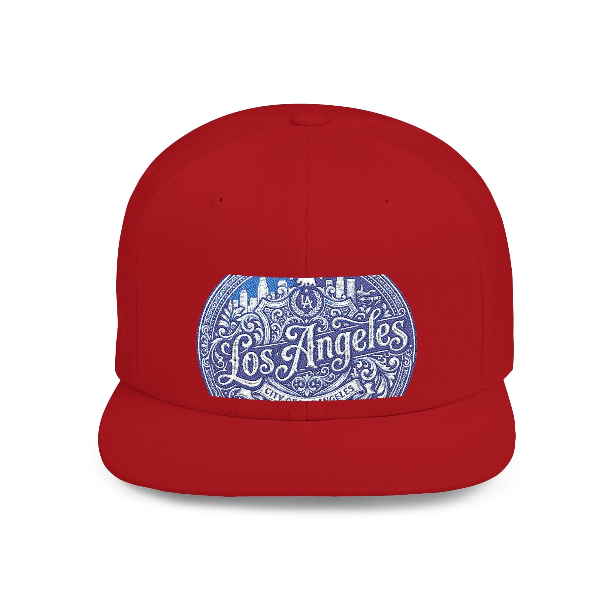Los Angeles Paisley Flat Bill Snapback Hat