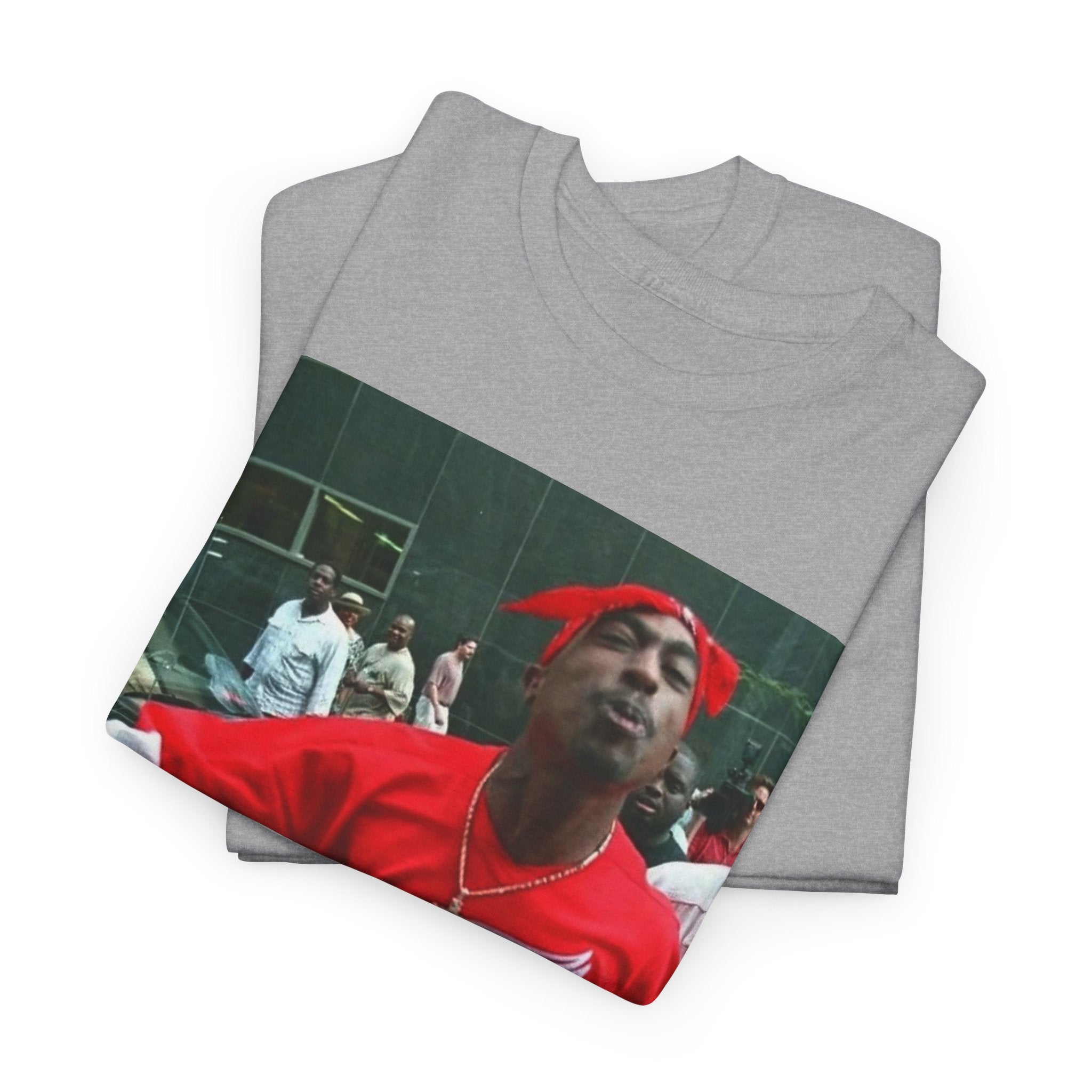 Graphic Tee — Retro Street Photo Print T-Shirt