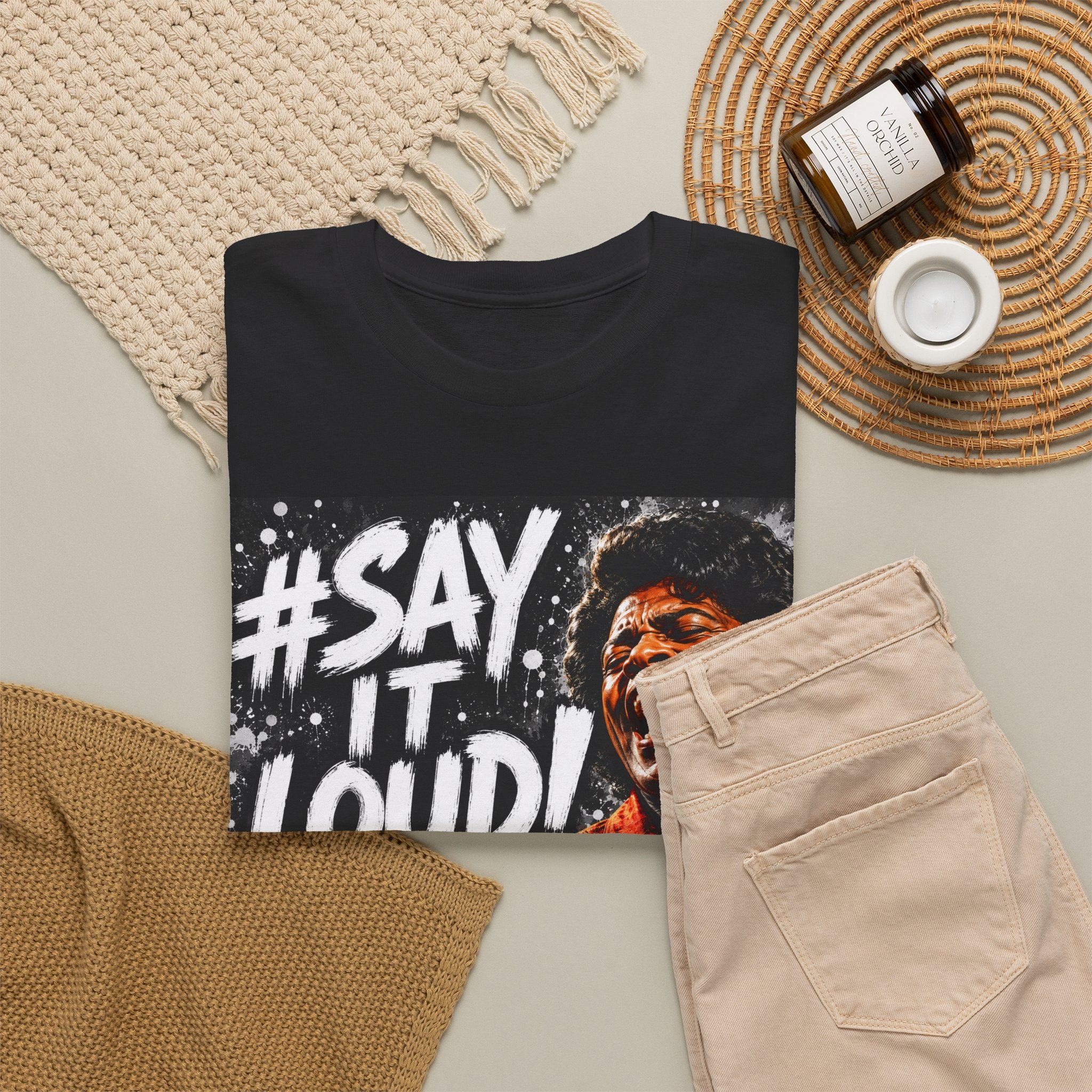 Say It Loud! Protest Fist Graphic Tee