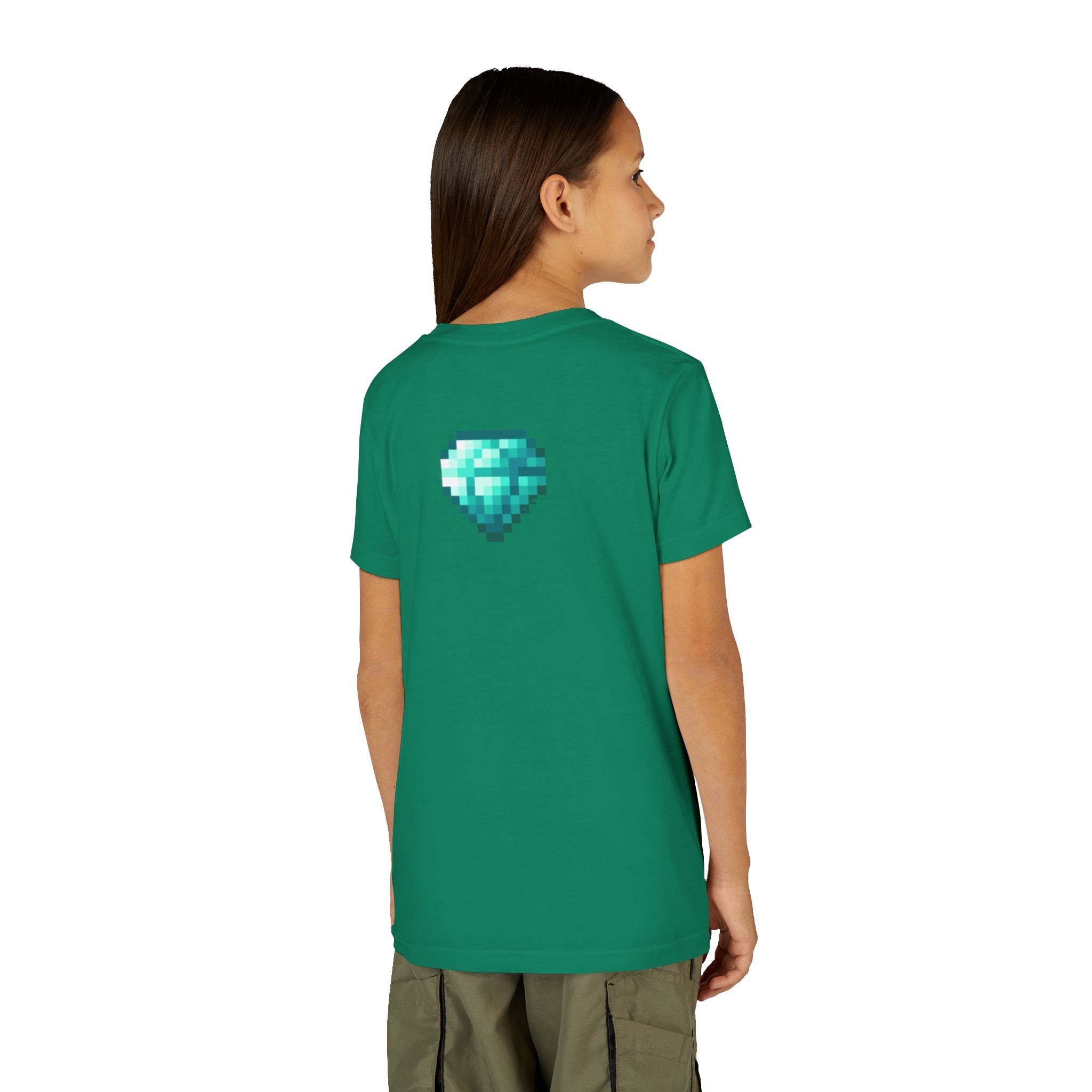 Survive the Night Youth Tee — Glowing Creeper Night Gamer Shirt