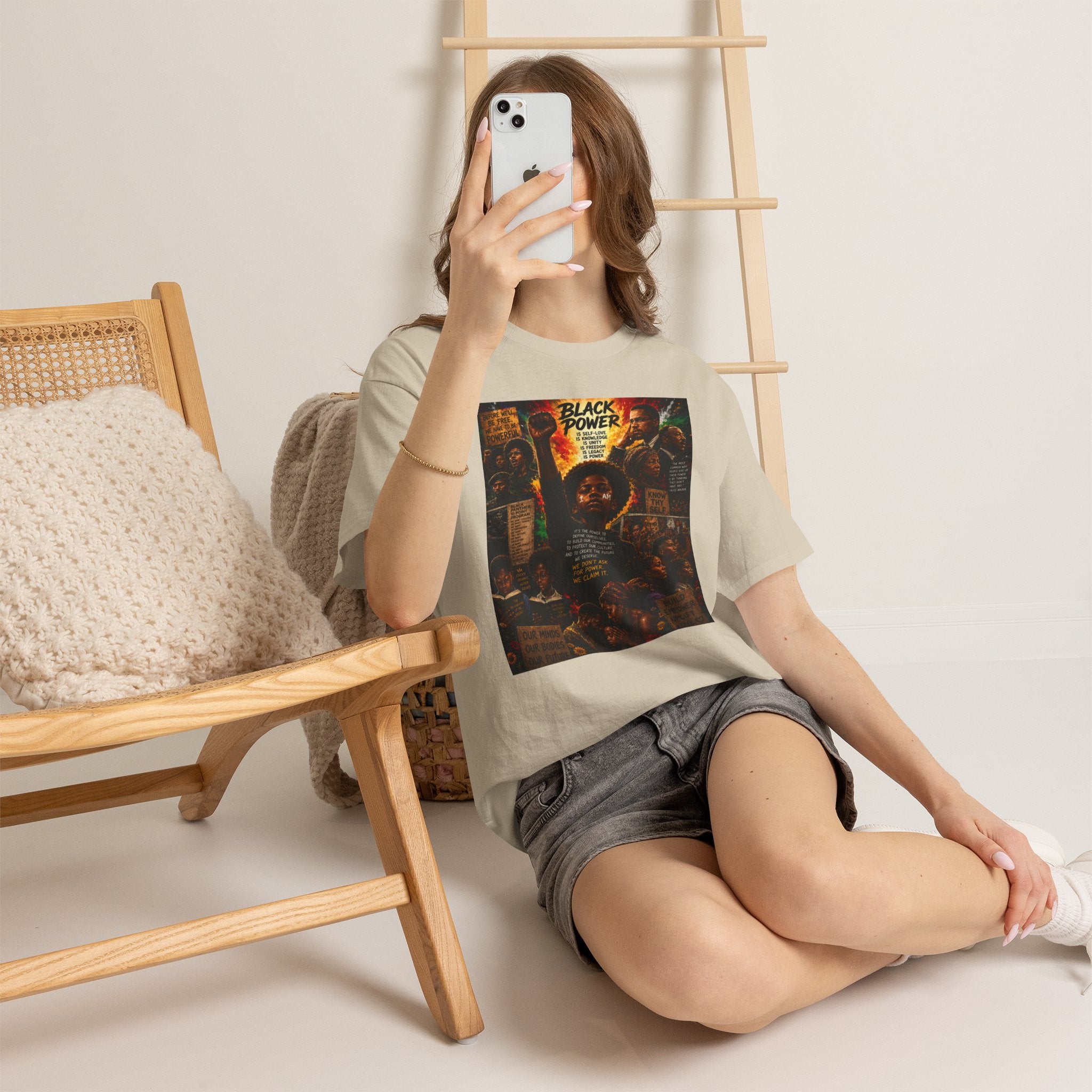 Black Power T‑Shirt — 'This Is Not A Boycott, This Is A Wealth Transfer' Protest Tee