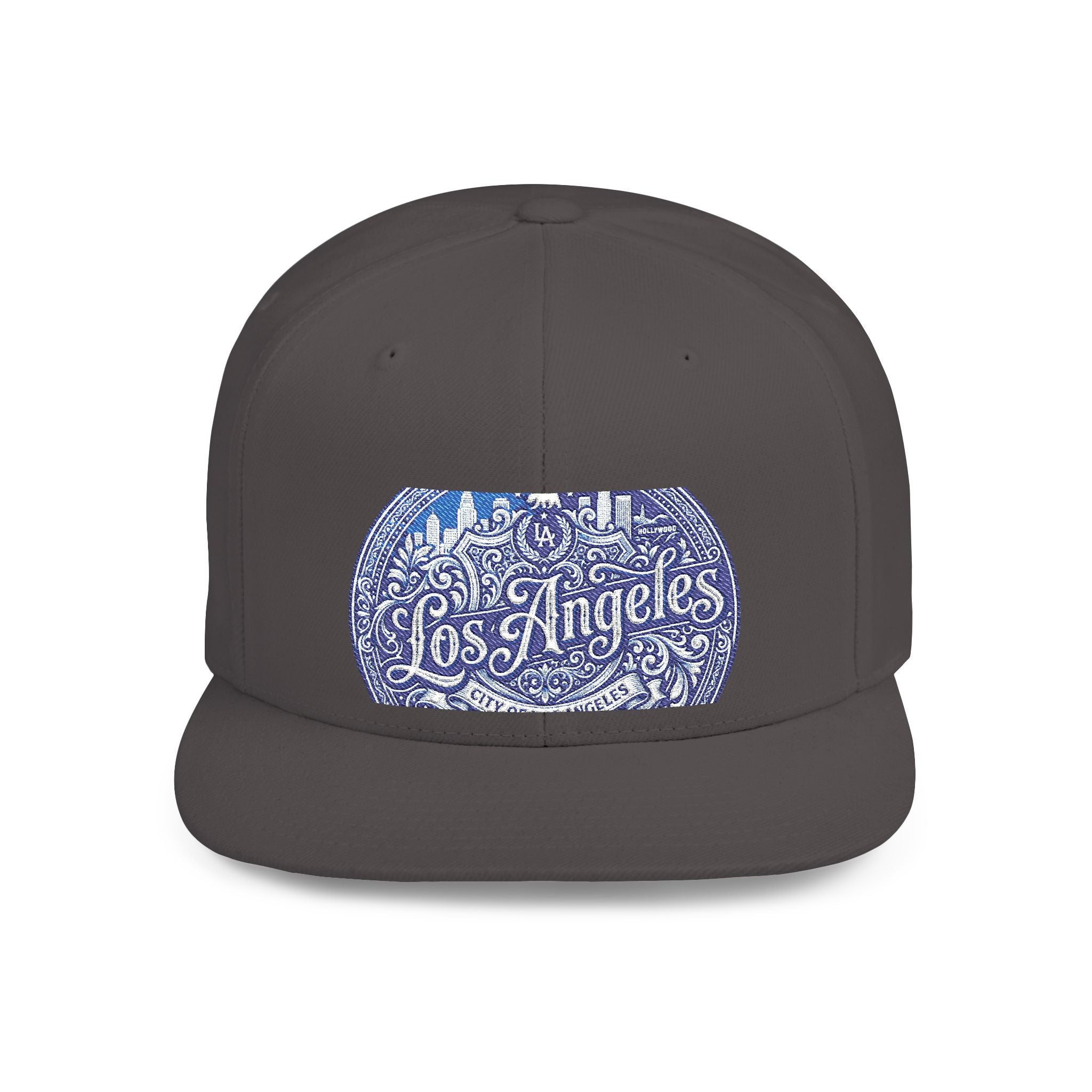 Los Angeles Paisley Flat Bill Snapback Hat