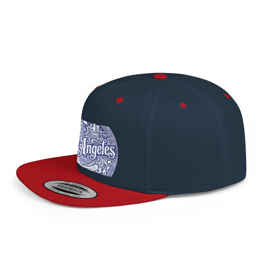 Los Angeles Paisley Flat Bill Snapback Hat