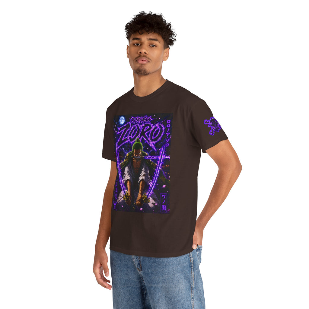 Zoro Neon Samurai T‑Shirt